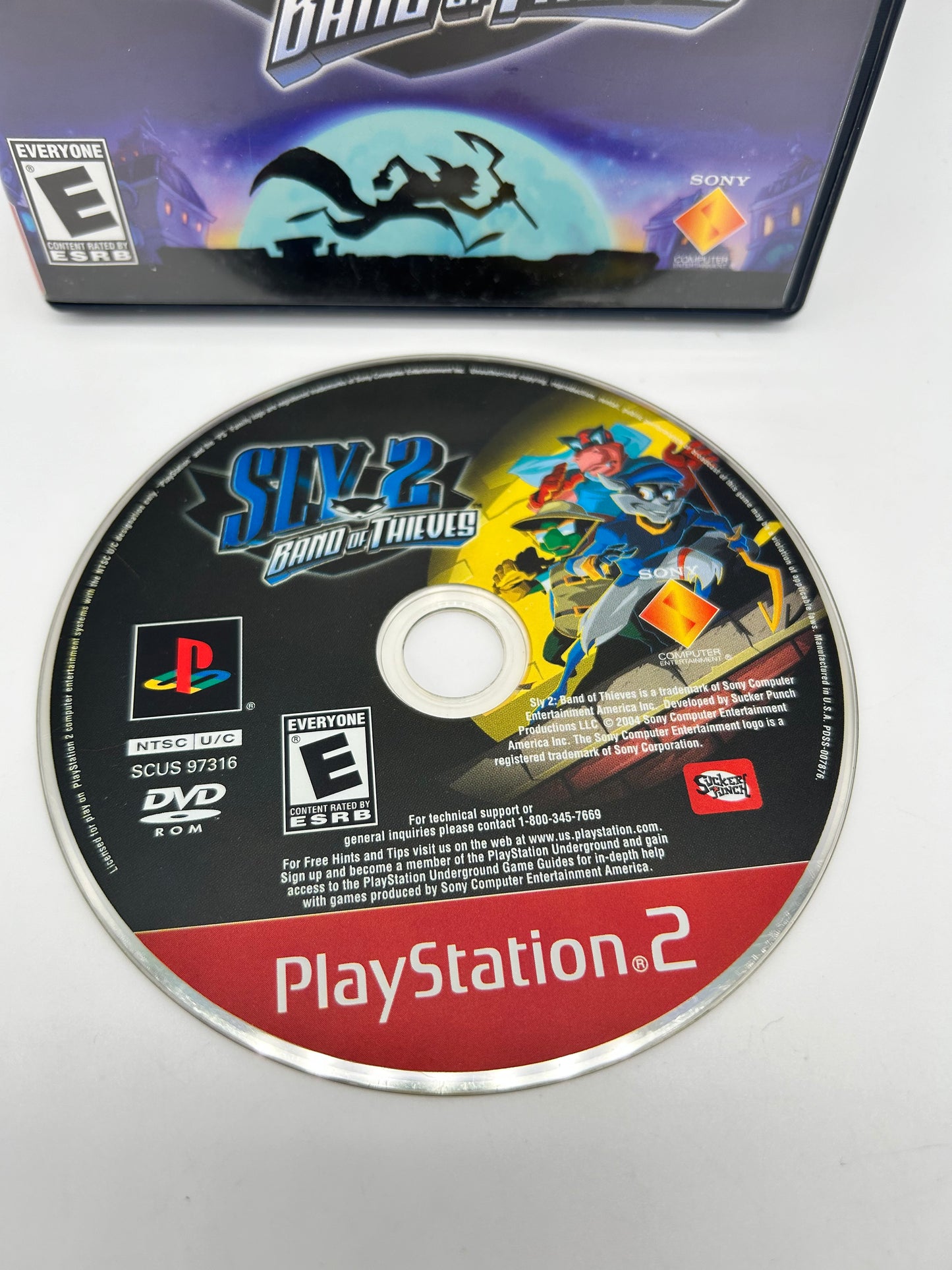 SONY PLAYSTATiON 2 [PS2] | SLY 2 BAND OF THiEVES | GREATEST HiTS