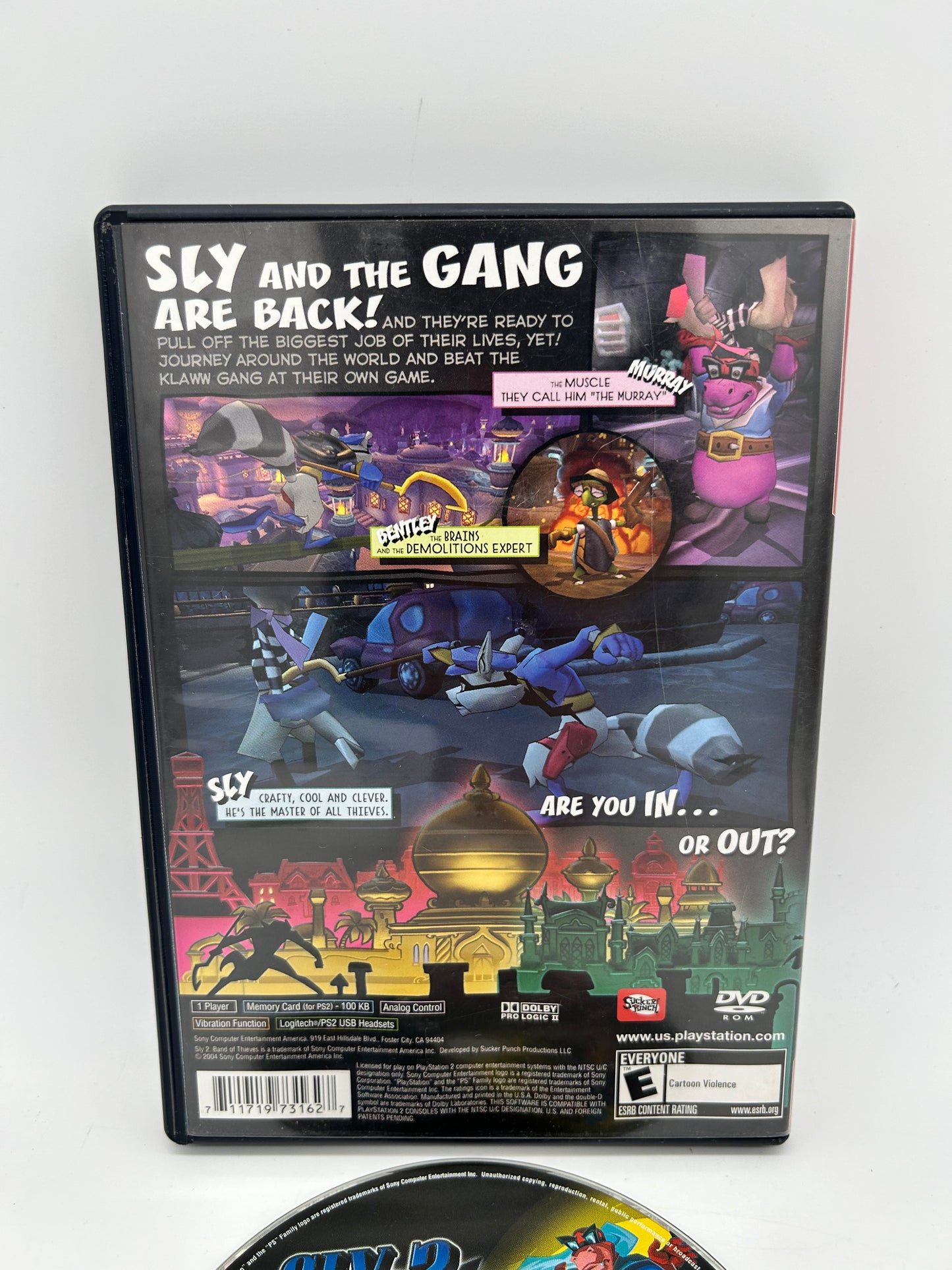 SONY PLAYSTATiON 2 [PS2] | SLY 2 BAND OF THiEVES | GREATEST HiTS