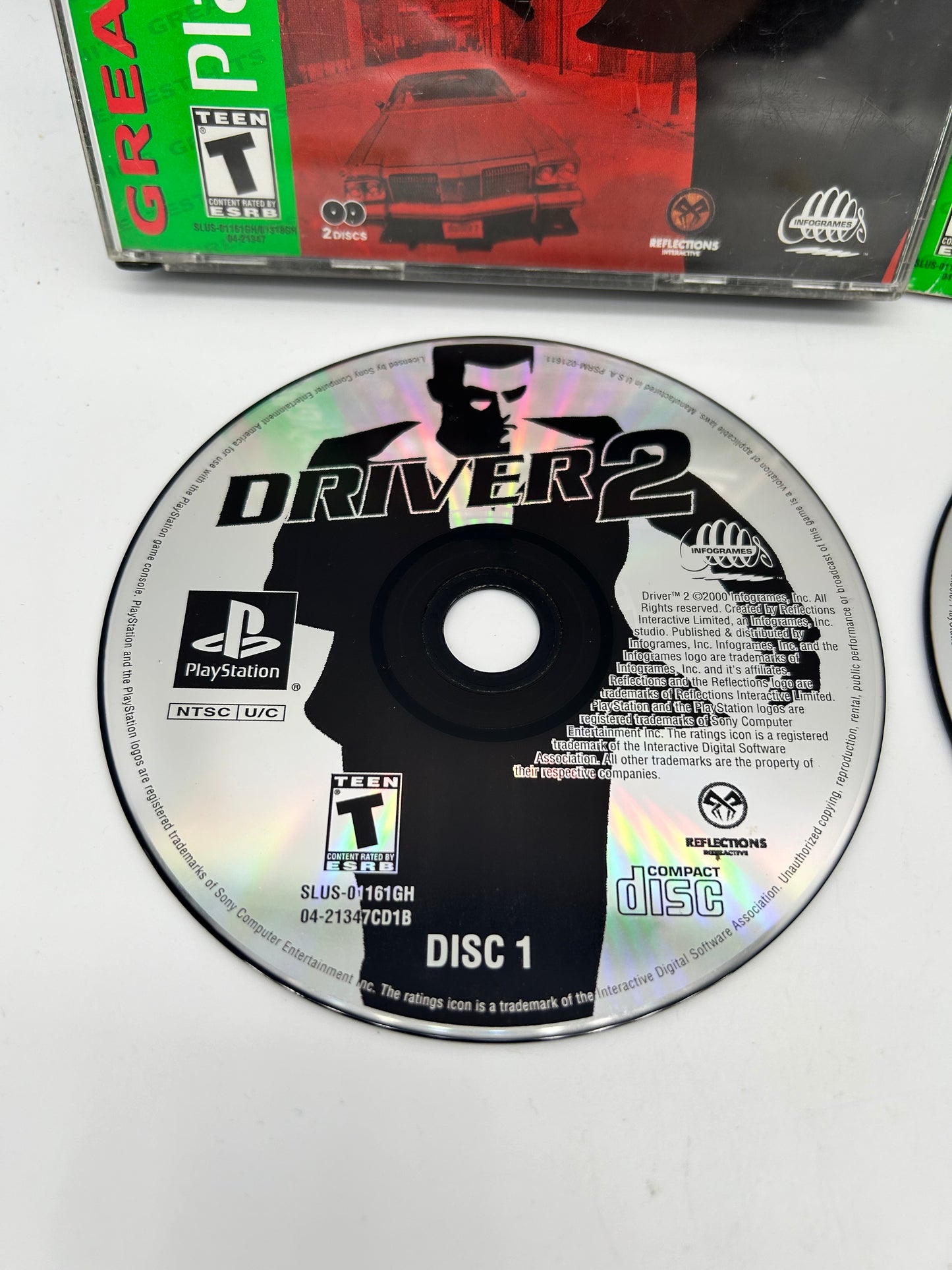 SONY PLAYSTATiON [PS1] | DRiVER 2 THE WHEELMAN iS BACK | GREATEST HiTS