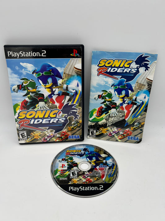 PiXEL-RETRO.COM : SONY PLAYSTATION 2 (PS2) COMPLET CIB BOX MANUAL GAME NTSC SONIC RIDERS