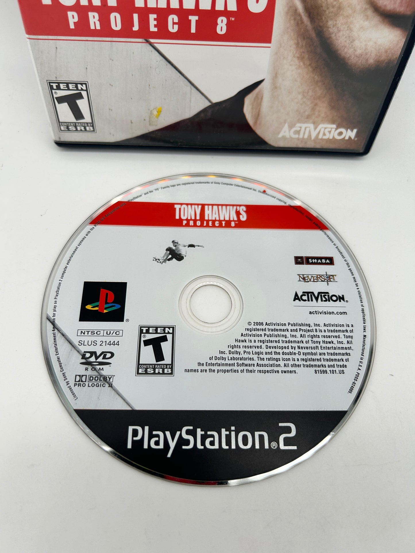 SONY PLAYSTATiON 2 [PS2] | TONY HAWKS PROJECT 8