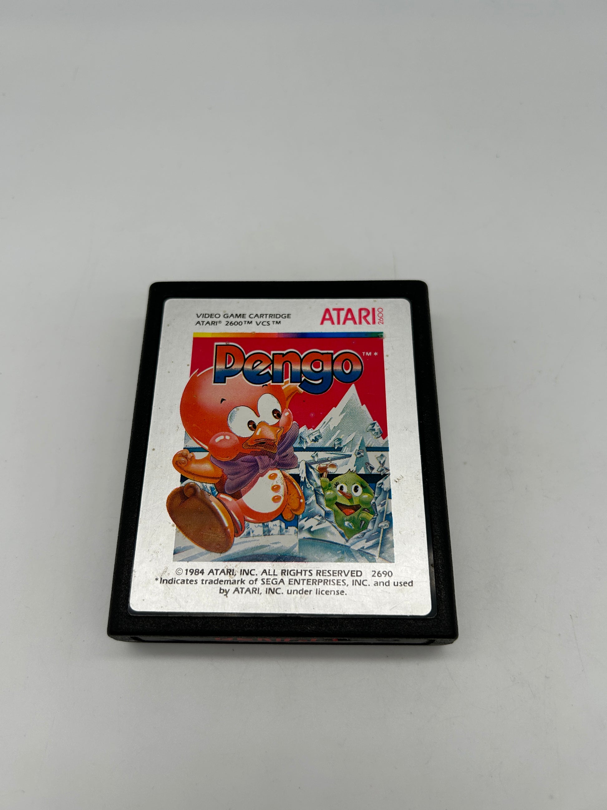PiXEL-RETRO.COM : ATARI 2600 PENGO GAME NTSC