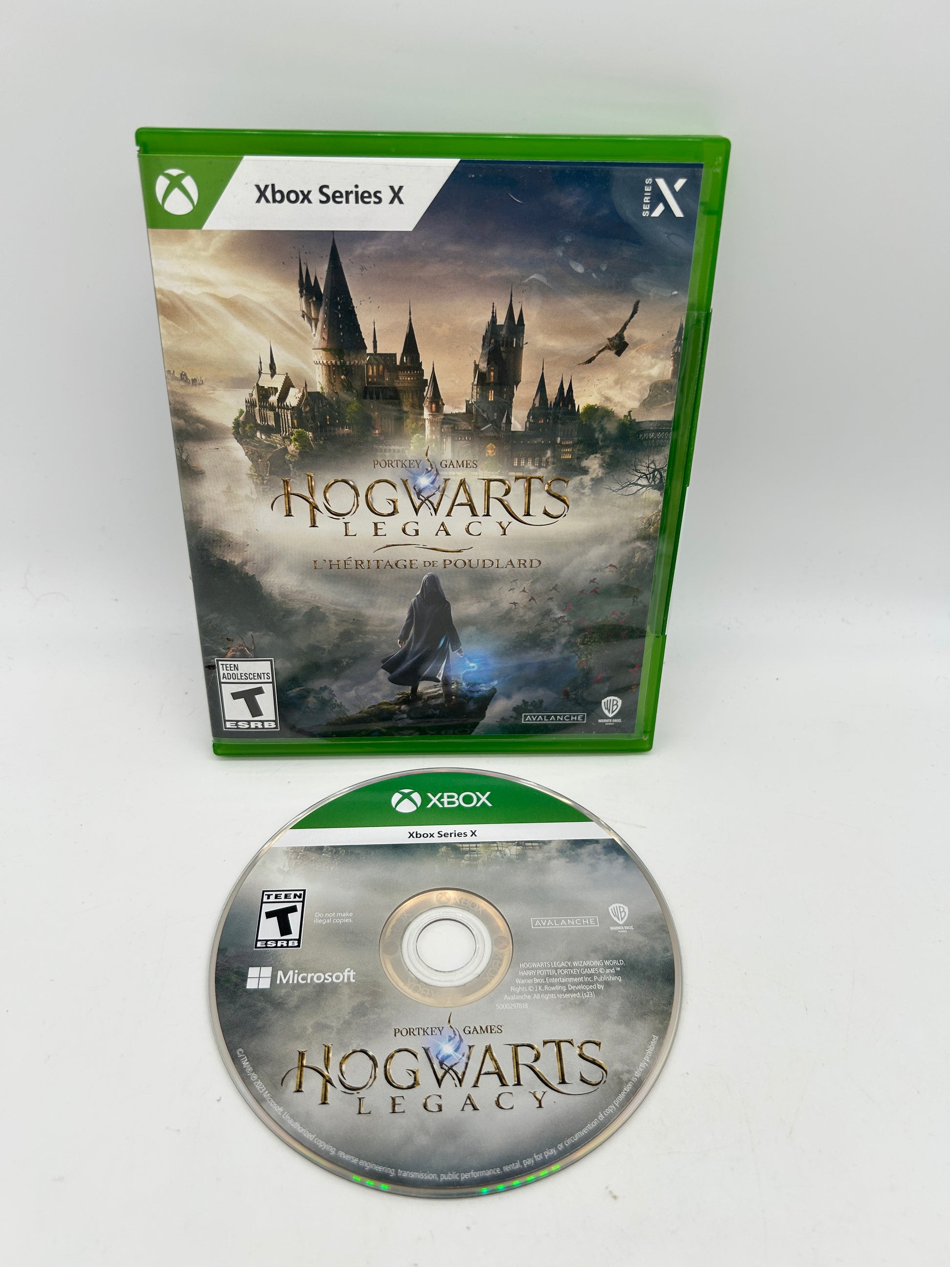 PiXEL-RETRO.COM : MICROSOFT XBOX ONE SERIES X COMPLETE CIB BOX MANUAL GAME NTSC HOGWARTS LEGACY