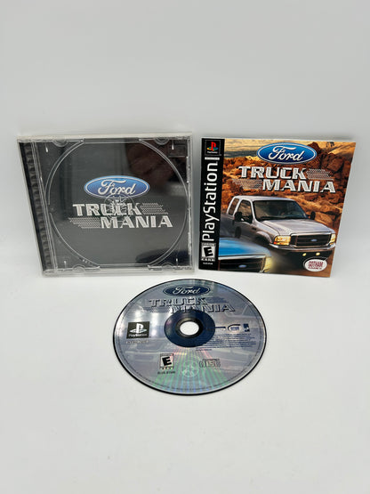 PiXEL-RETRO.COM : SONY PLAYSTATION 1 (PS1) COMPLET CIB BOX MANUAL GAME NTSC FORD TRUCK MANIA