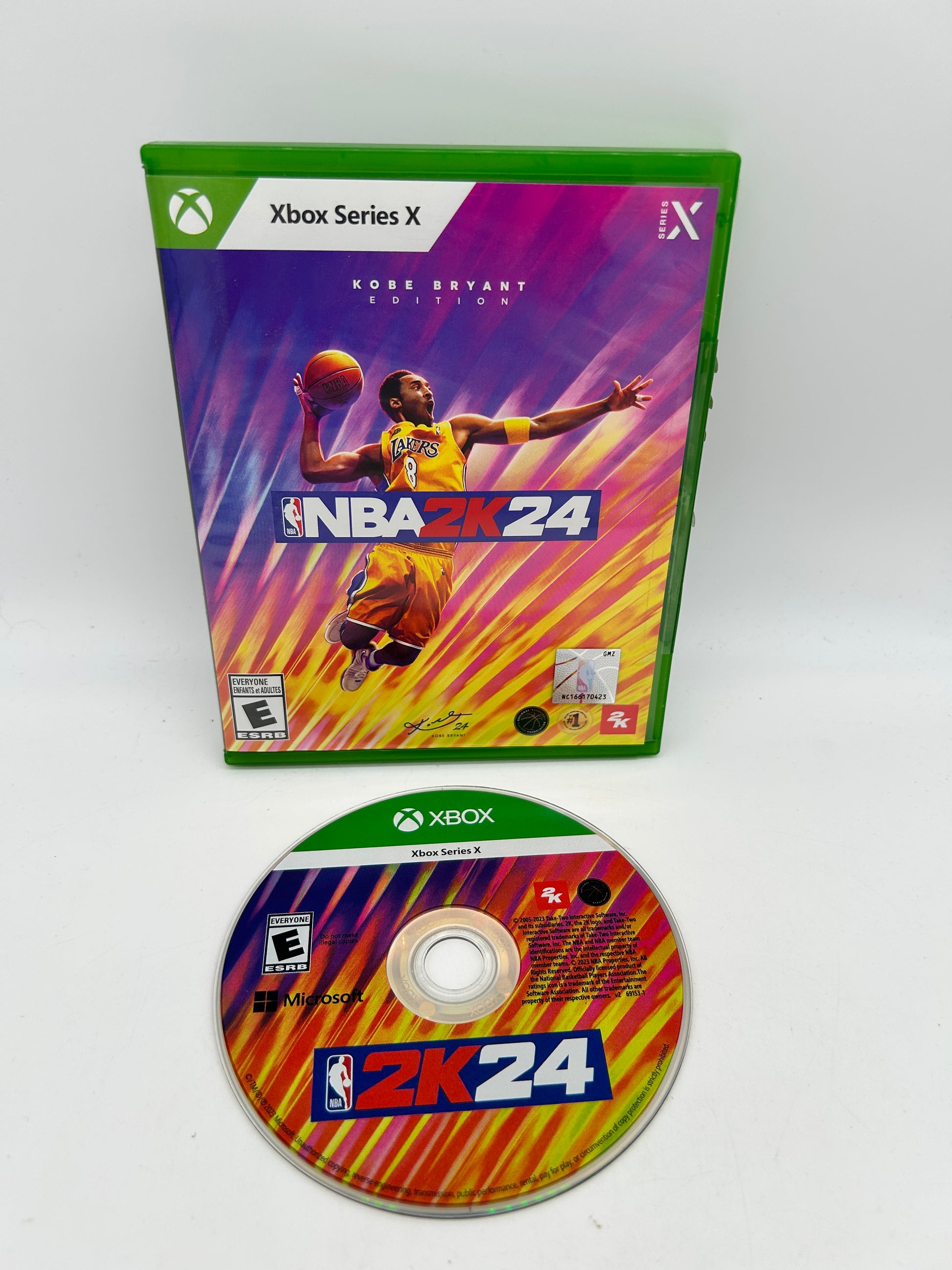 PiXEL-RETRO.COM : MICROSOFT XBOX ONE SERIES X COMPLETE CIB BOX MANUAL GAME NTSC NBA 2K24