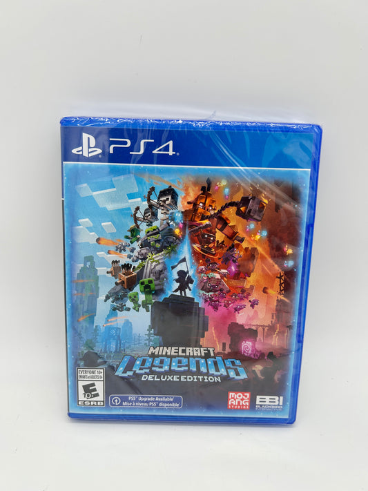 PiXEL-RETRO.COM : SONY PLAYSTATION 4 (PS4) COMPLETE CIB BOX MANUAL GAME NTSC MINECRAFT LEGENDS DELUXE EDITION