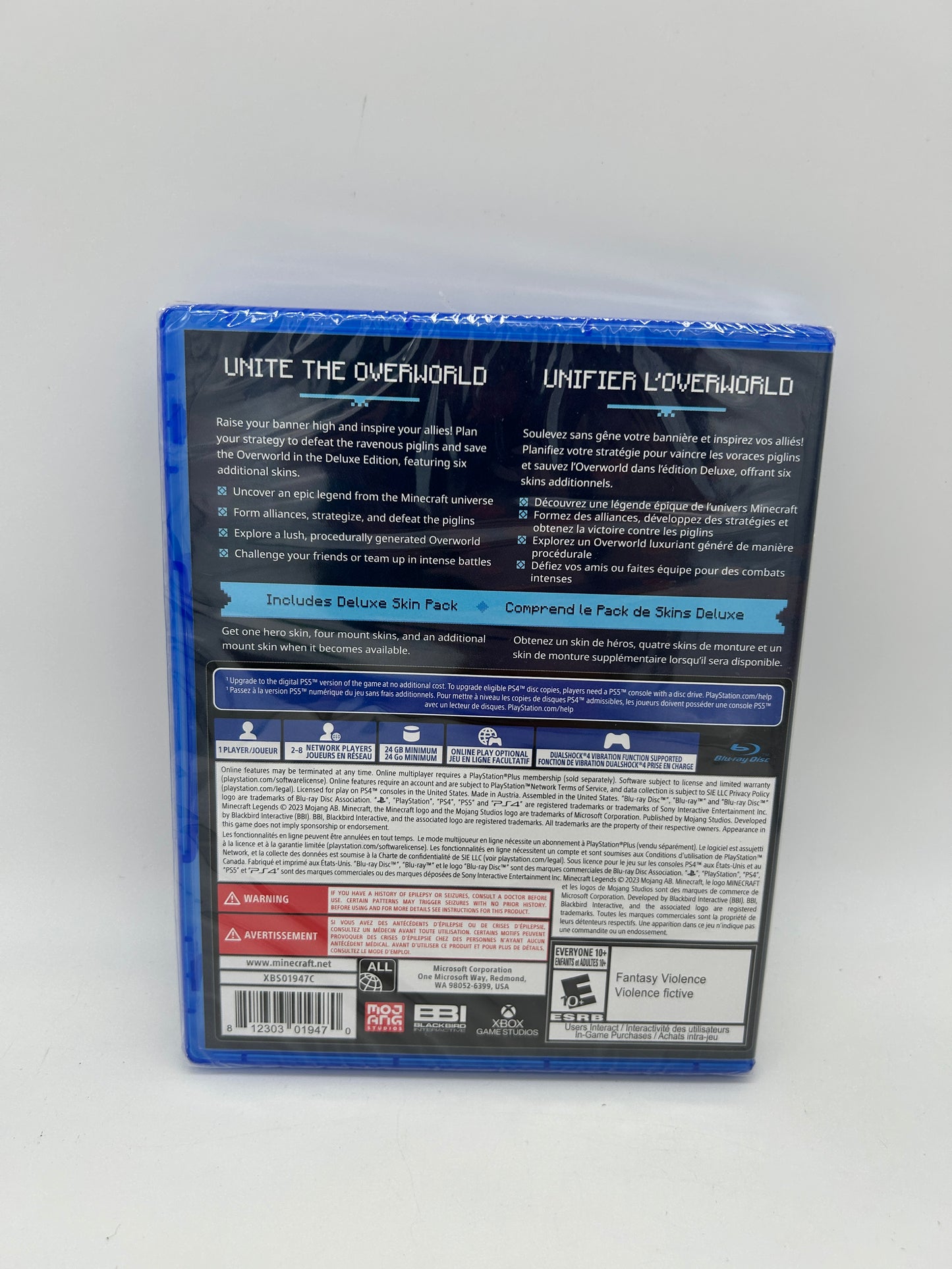 SONY PLAYSTATION 4 [PS4] | MINECRAFT LEGENDS | DELUXE EDITION