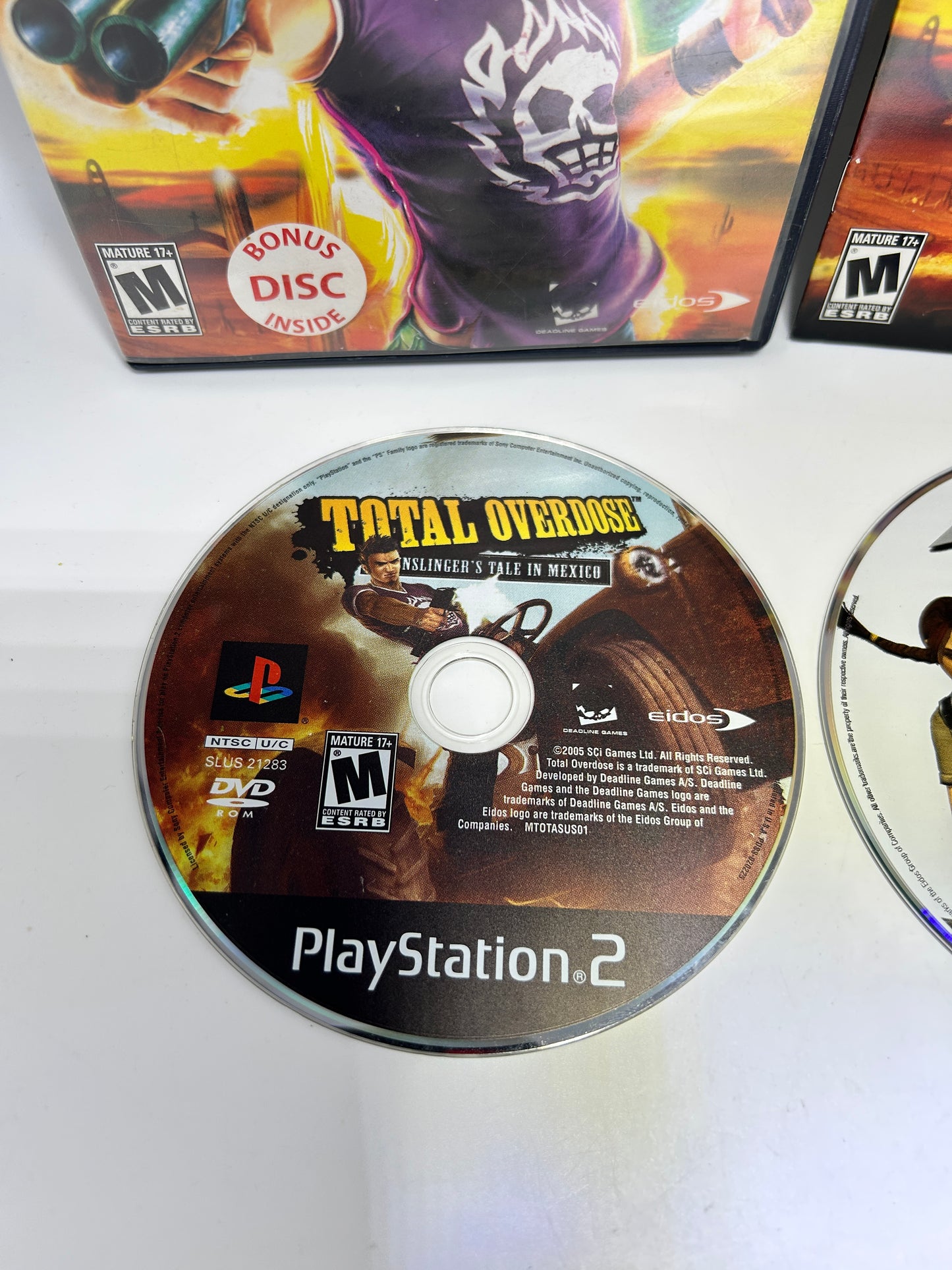 SONY PLAYSTATiON 2 [PS2] | TOTAL OVERDOSE A GUNSLiNGERS TALE iN MEXiCO