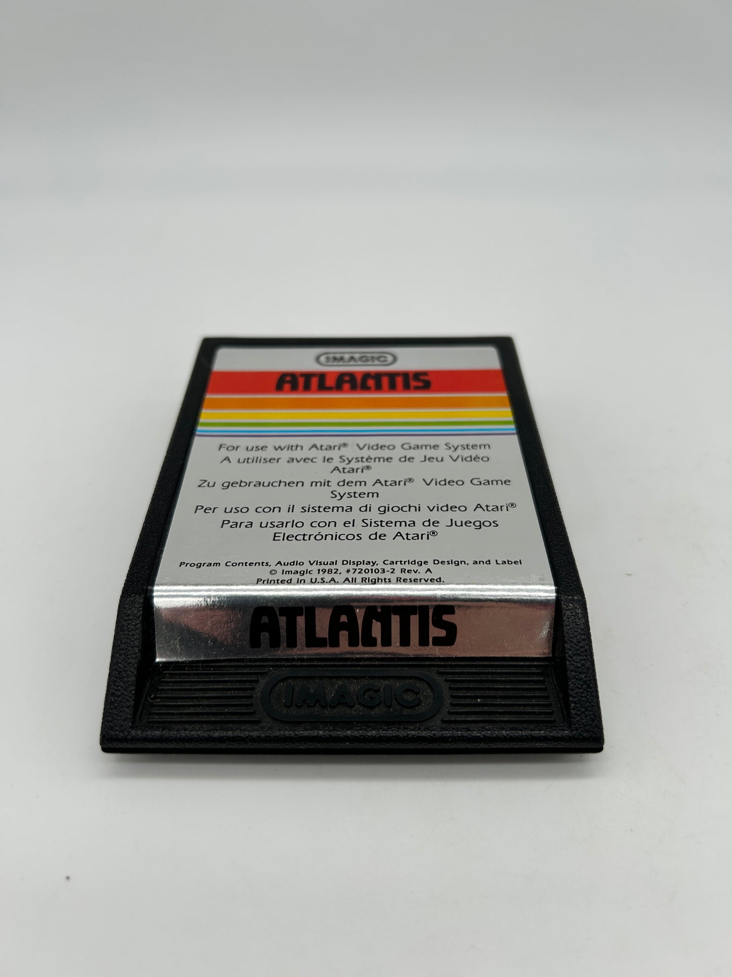 ATARi 2600 | ATLANTiS | TEXT LABEL