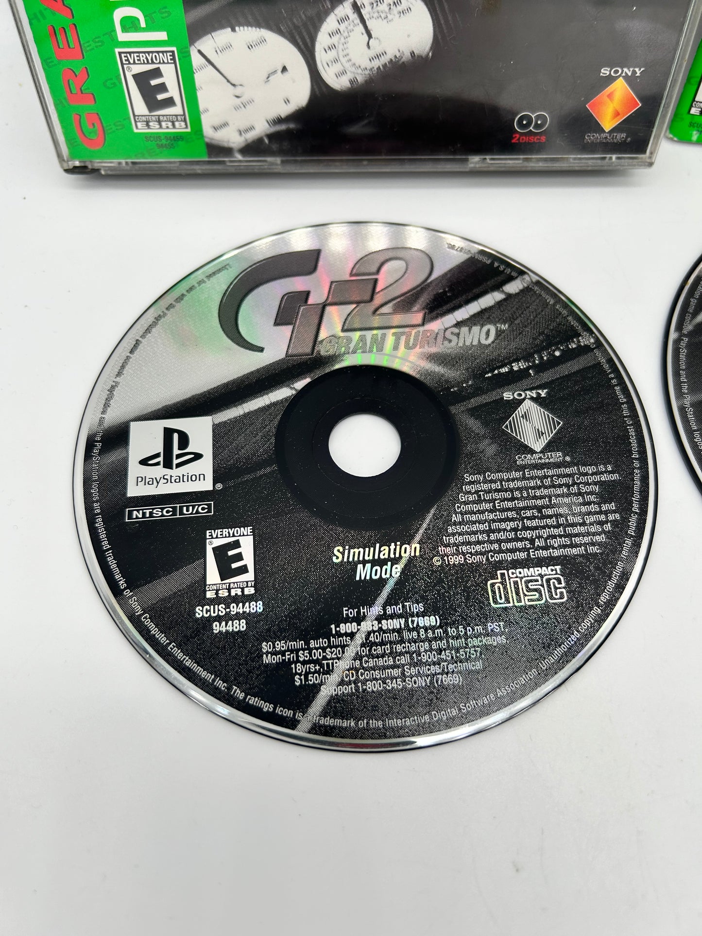 SONY PLAYSTATiON [PS1] | GRAN TURiSMO 2 GT2 | GREATEST HiTS