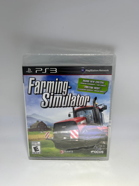 PiXEL-RETRO.COM : SONY PLAYSTATION 3 (PS3) COMPLET CIB BOX MANUAL GAME NTSC FARMING SIMULATOR