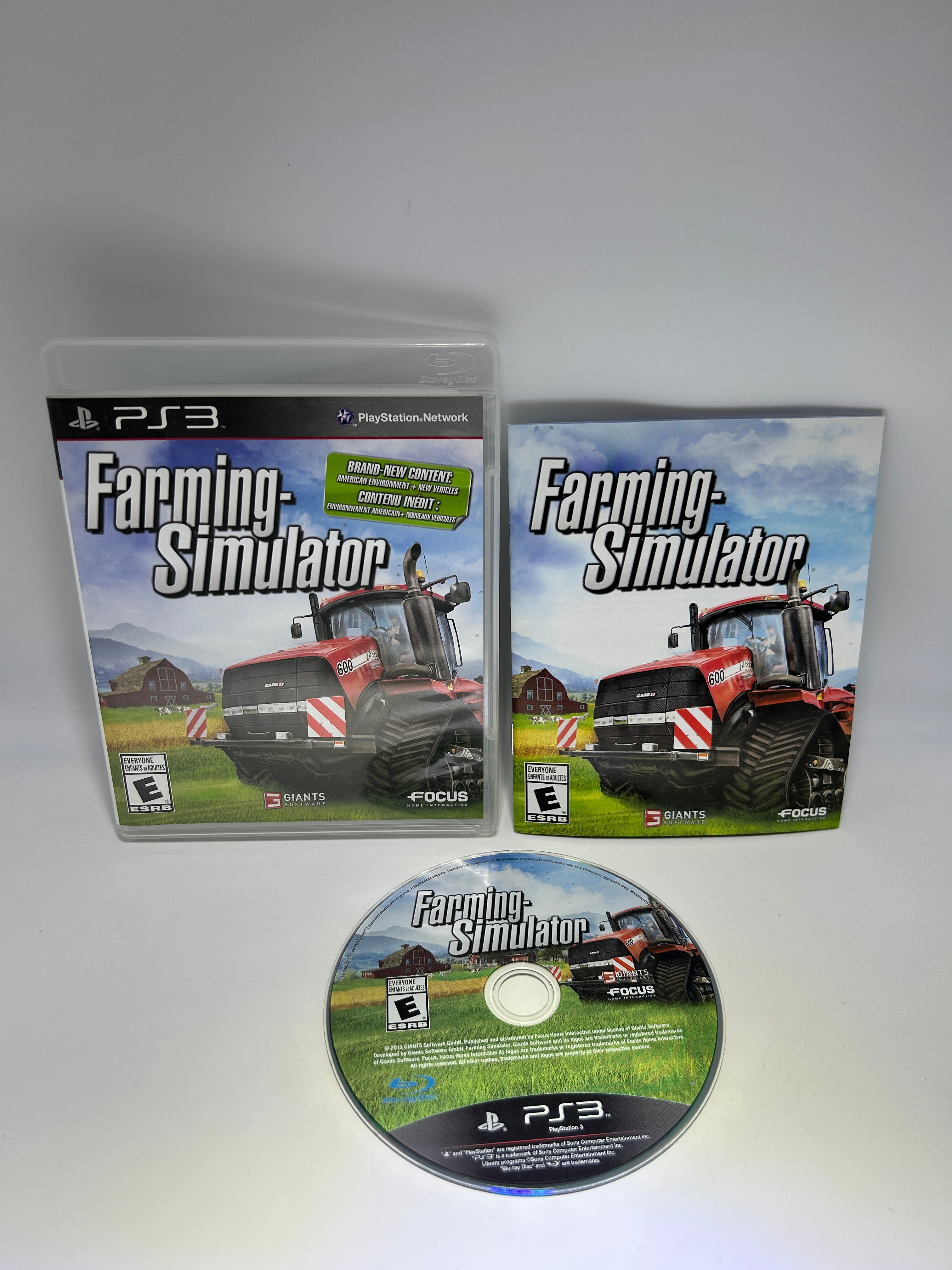SONY PLAYSTATION 3 [PS3] | FARMING SIMULATOR – PiXEL-RETRO.COM