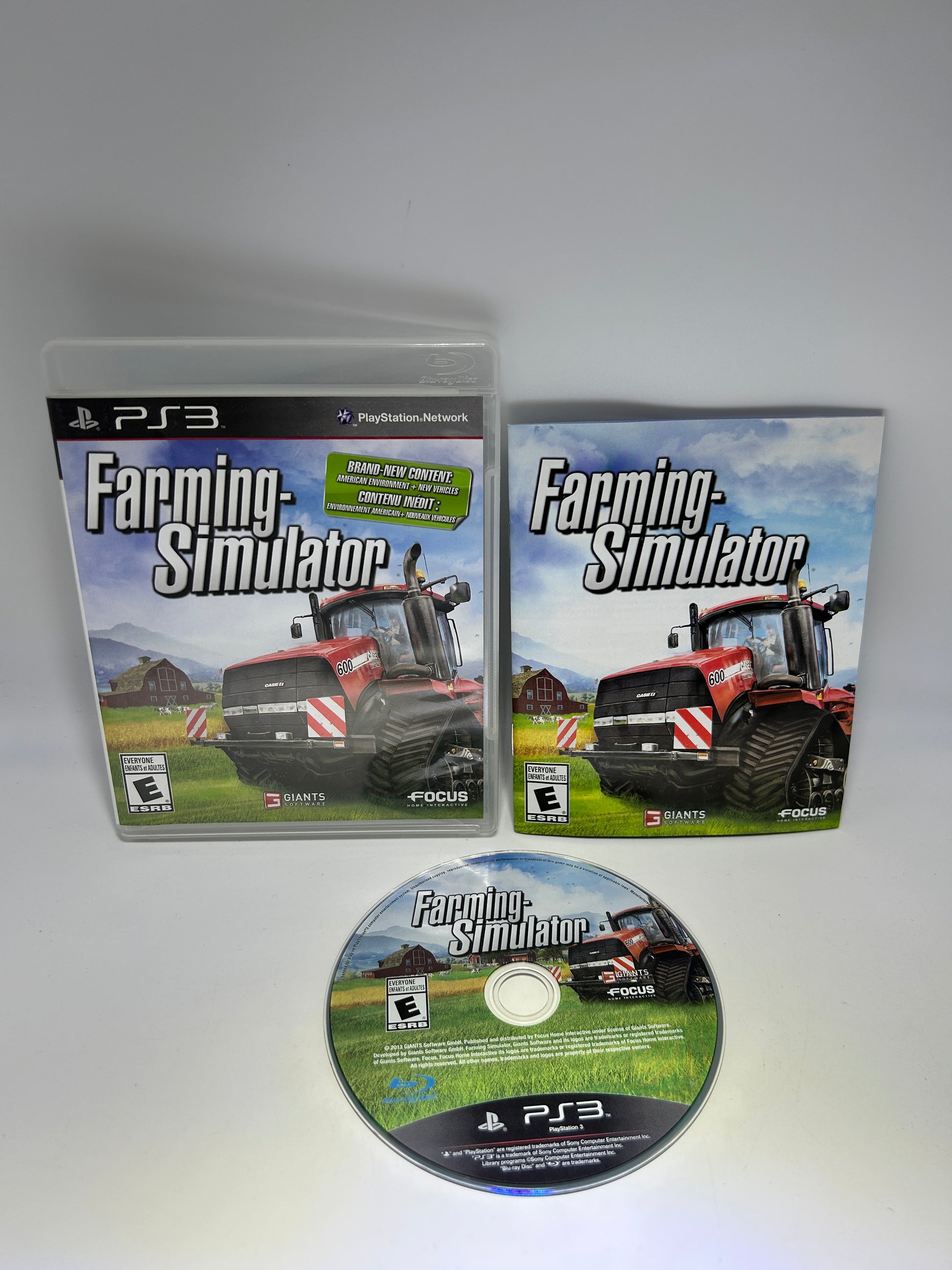 PiXEL-RETRO.COM : SONY PLAYSTATION 3 (PS3) COMPLET CIB BOX MANUAL GAME NTSC FARMING SIMULATOR
