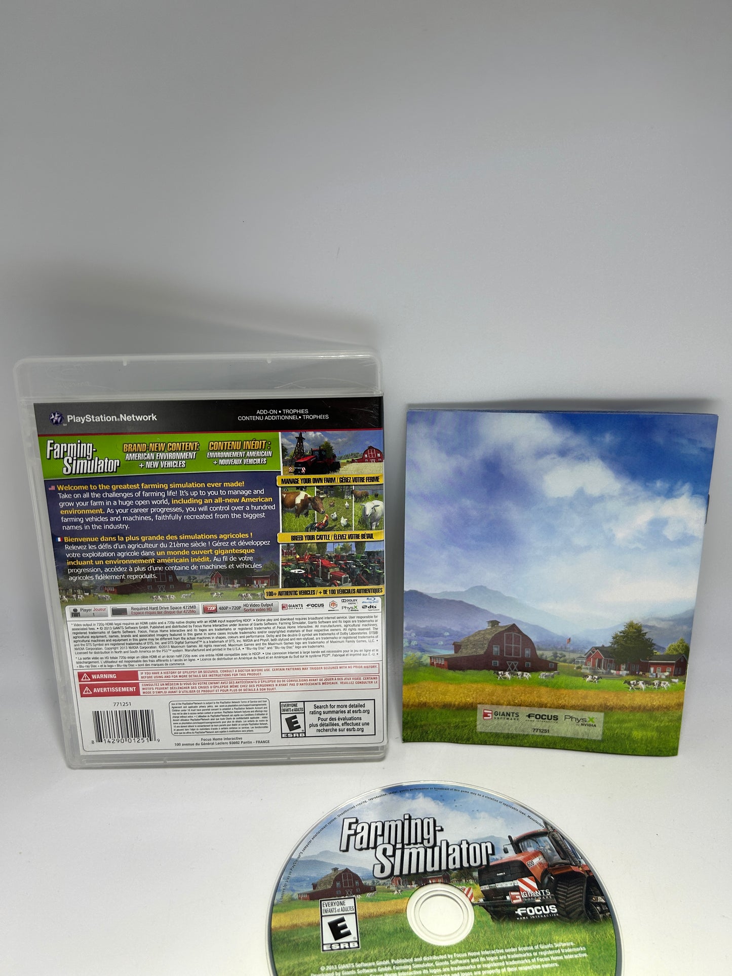SONY PLAYSTATiON 3 [PS3] | FARMiNG SiMULATOR