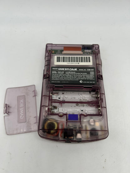 NiNTENDO GAME BOY COLOR [GBC] CONSOLE | MODEL MAUVE ATOMiC PURPLE CGB-001
