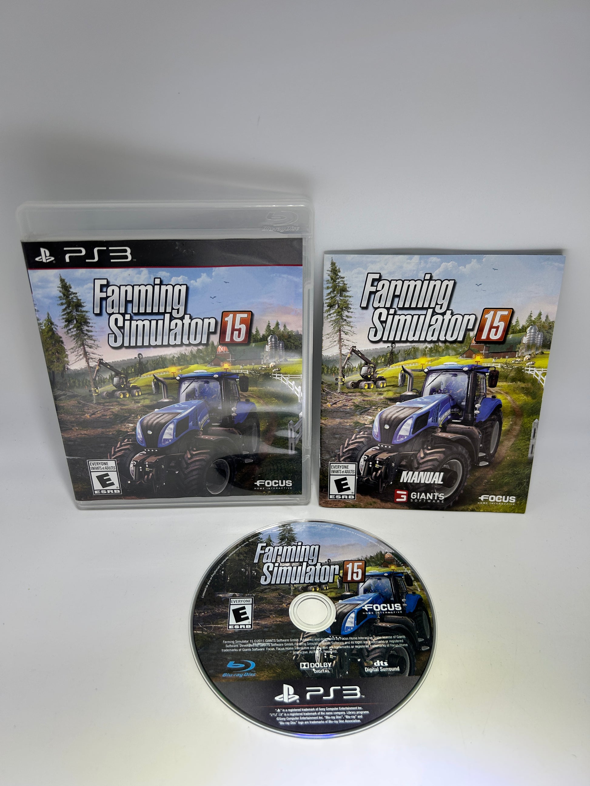PiXEL-RETRO.COM : SONY PLAYSTATION 3 (PS3) COMPLET CIB BOX MANUAL GAME NTSC FARMING SIMULATOR 15