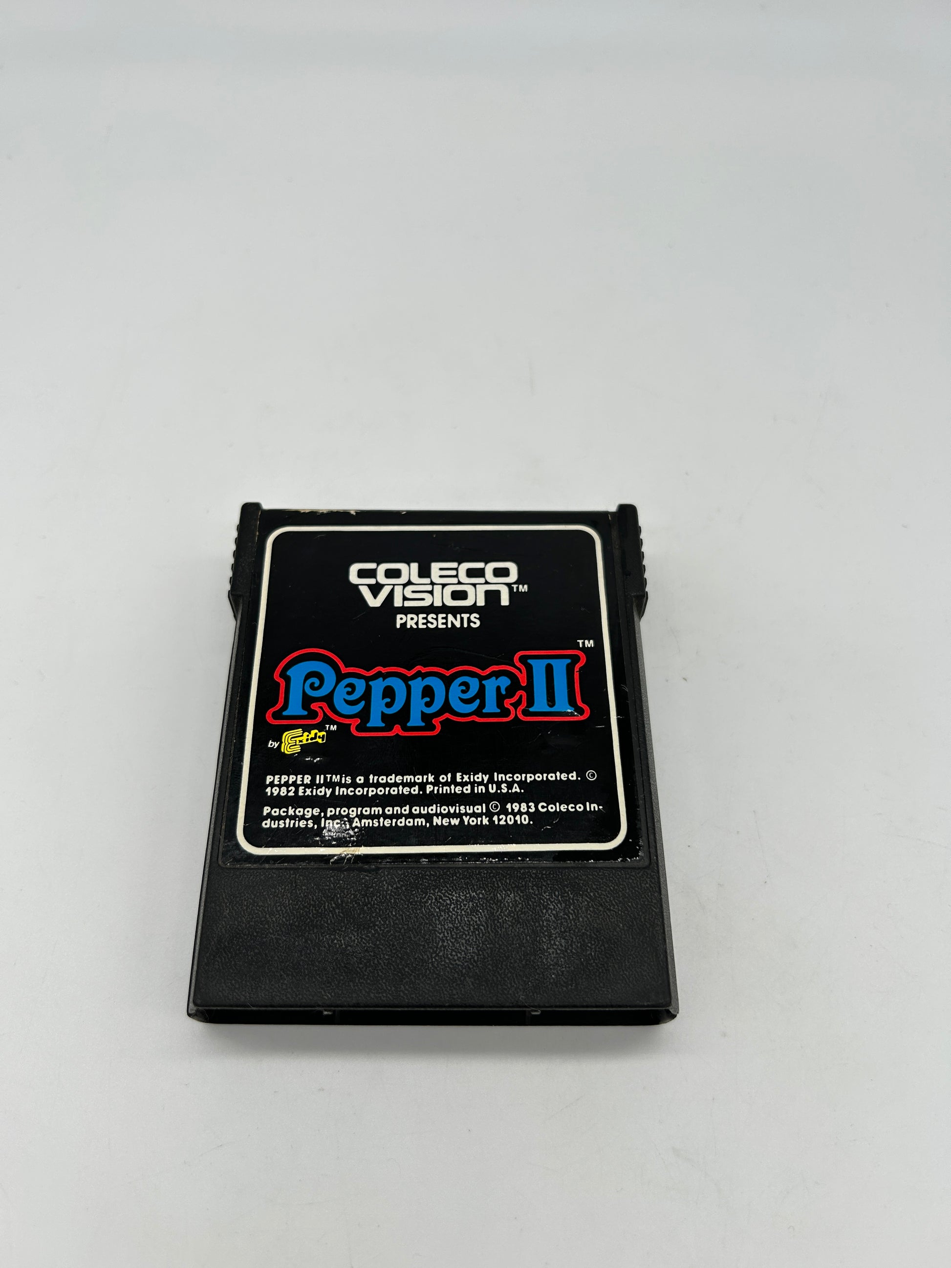 PiXEL-RETRO.COM : COLECOVISION GAME NTSC PEPPER II