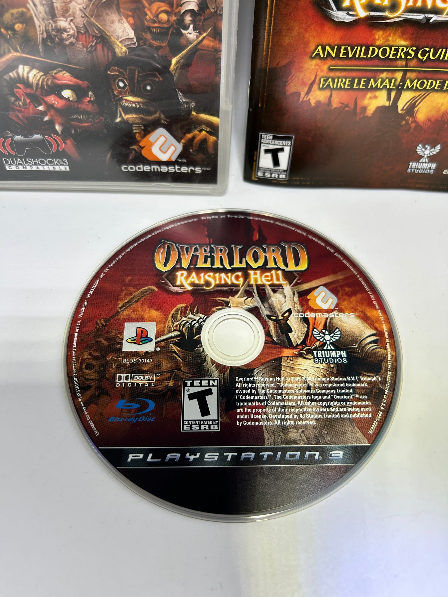 SONY PLAYSTATiON 3 [PS3] | OVERLORD RAiSiNG HELL