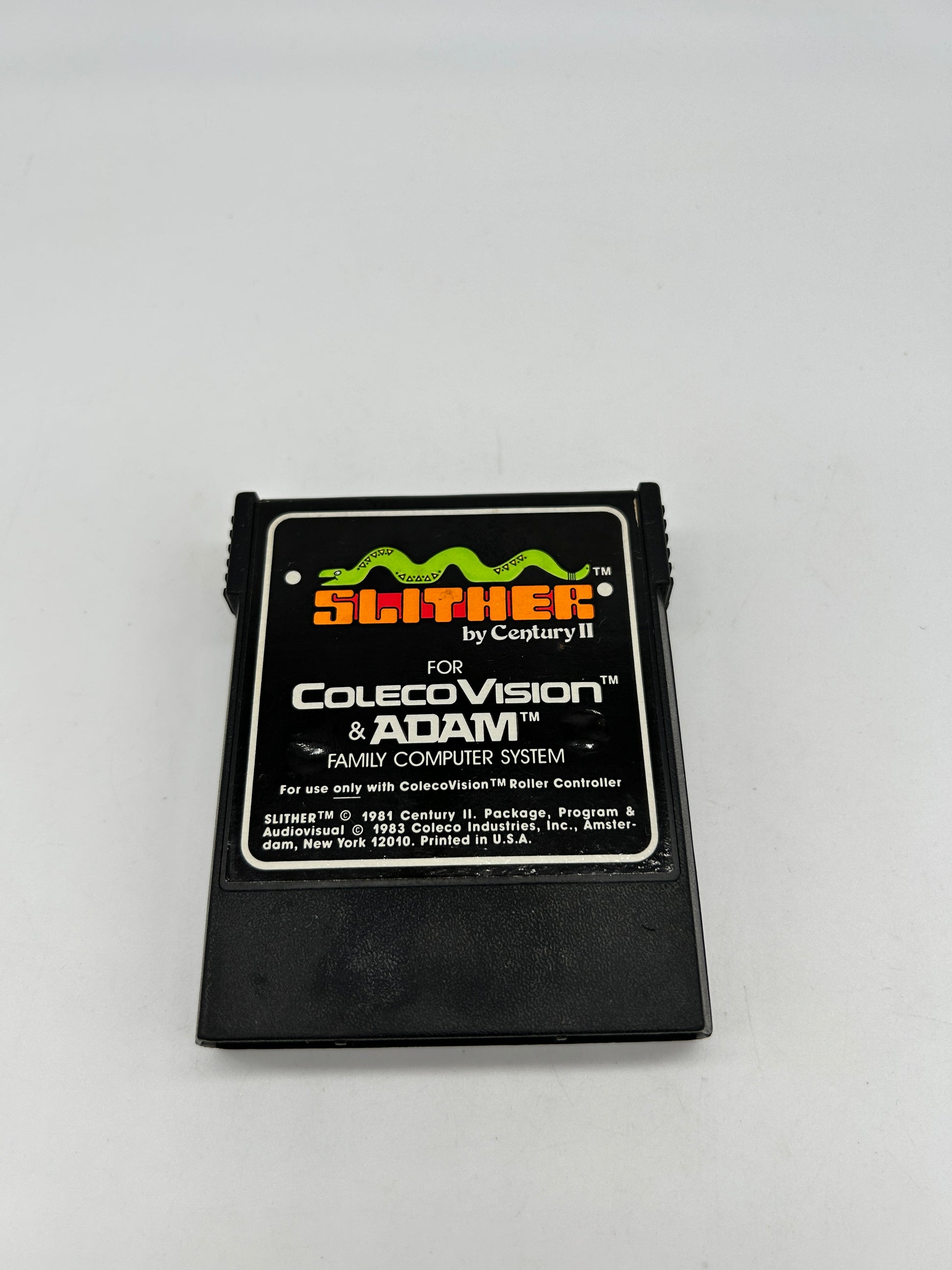 PiXEL-RETRO.COM : COLECOVISION GAME NTSC SLITHER