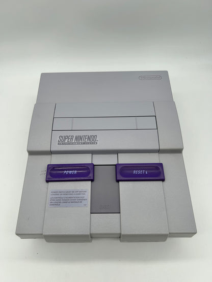 SUPER NiNTENDO [SNES] CONSOLE | MODEL GRiSE CONTROL DECK SNS-001