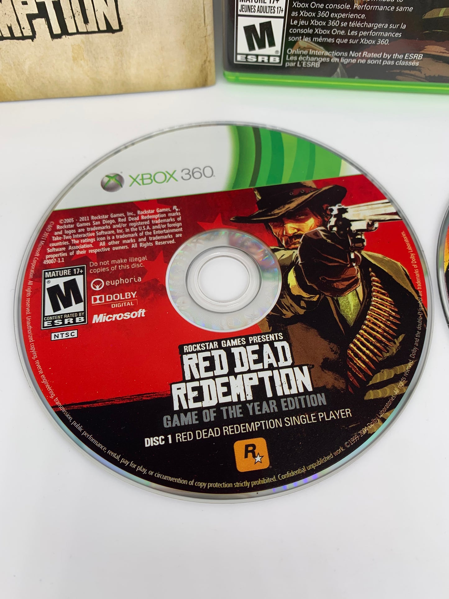 MiCROSOFT XBOX 360 & ONE | RED DEAD REDEMPTiON + UNDEAD NiGHTMARE | GAME OF THE YEAR EDiTiON