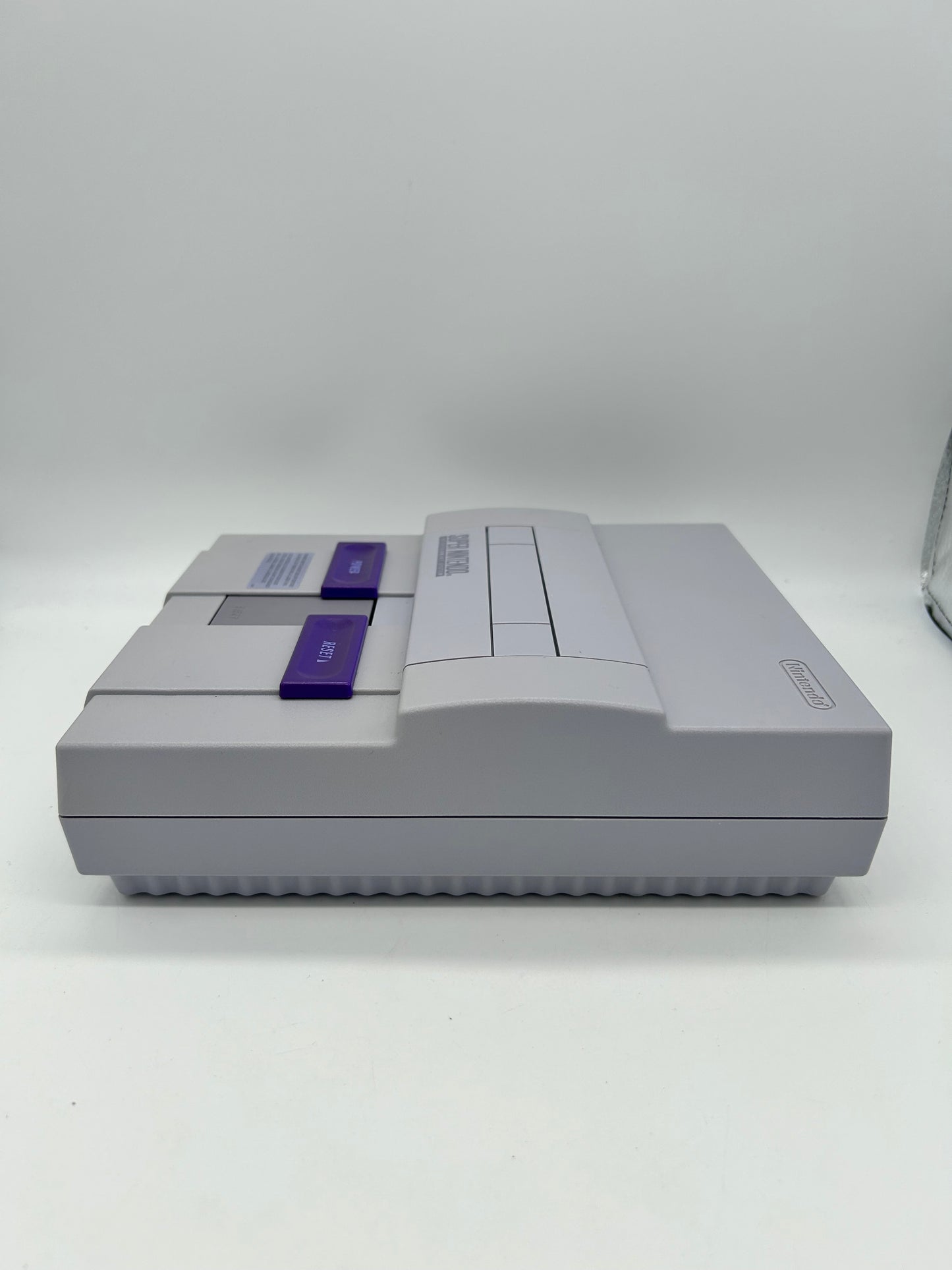 SUPER NiNTENDO [SNES] CONSOLE | MODEL GRiSE CONTROL DECK SNS-001