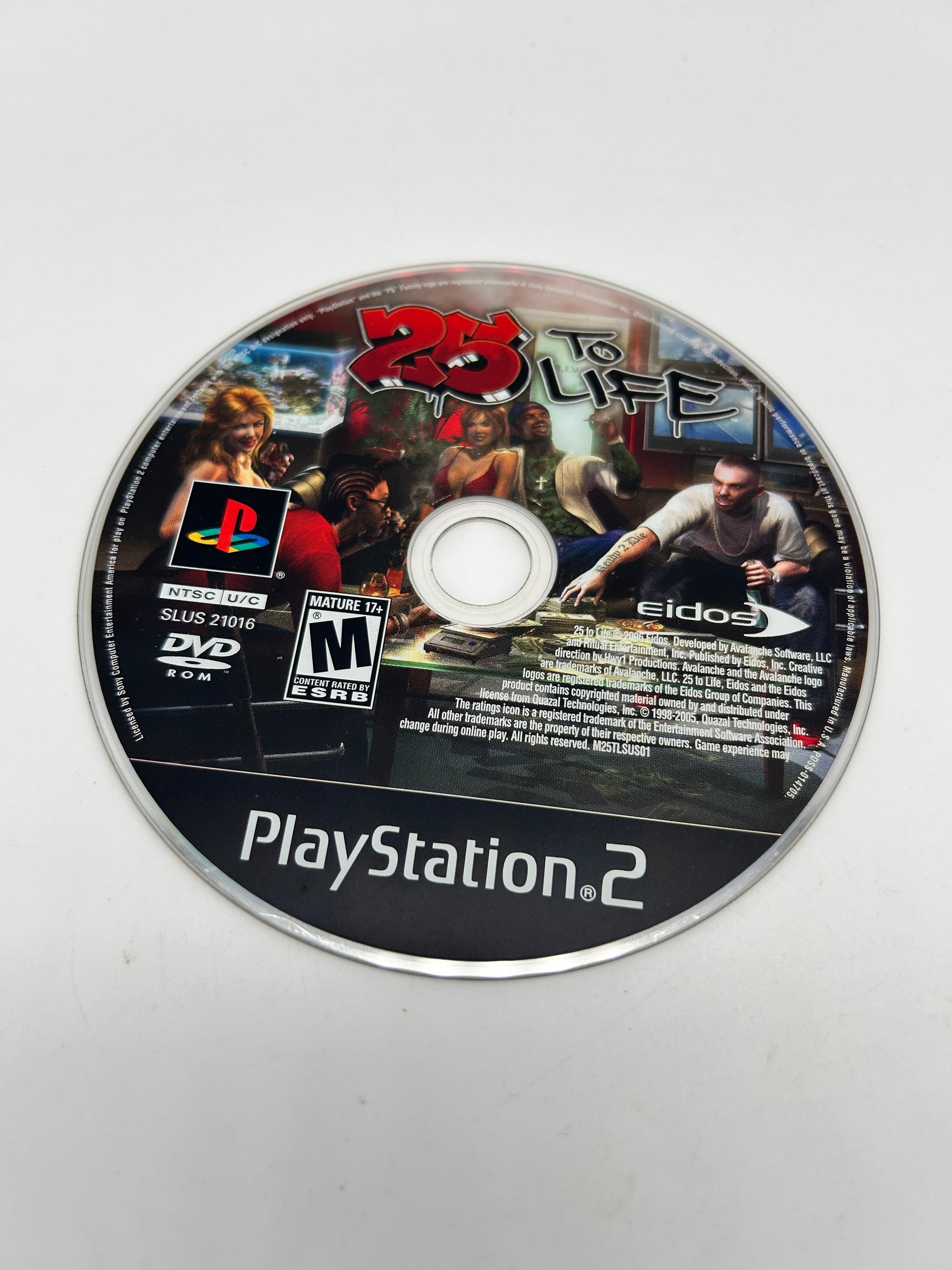 PiXEL-RETRO.COM : SONY PLAYSTATION 2 (PS2) GAME NTSC 25 TO LIFE
