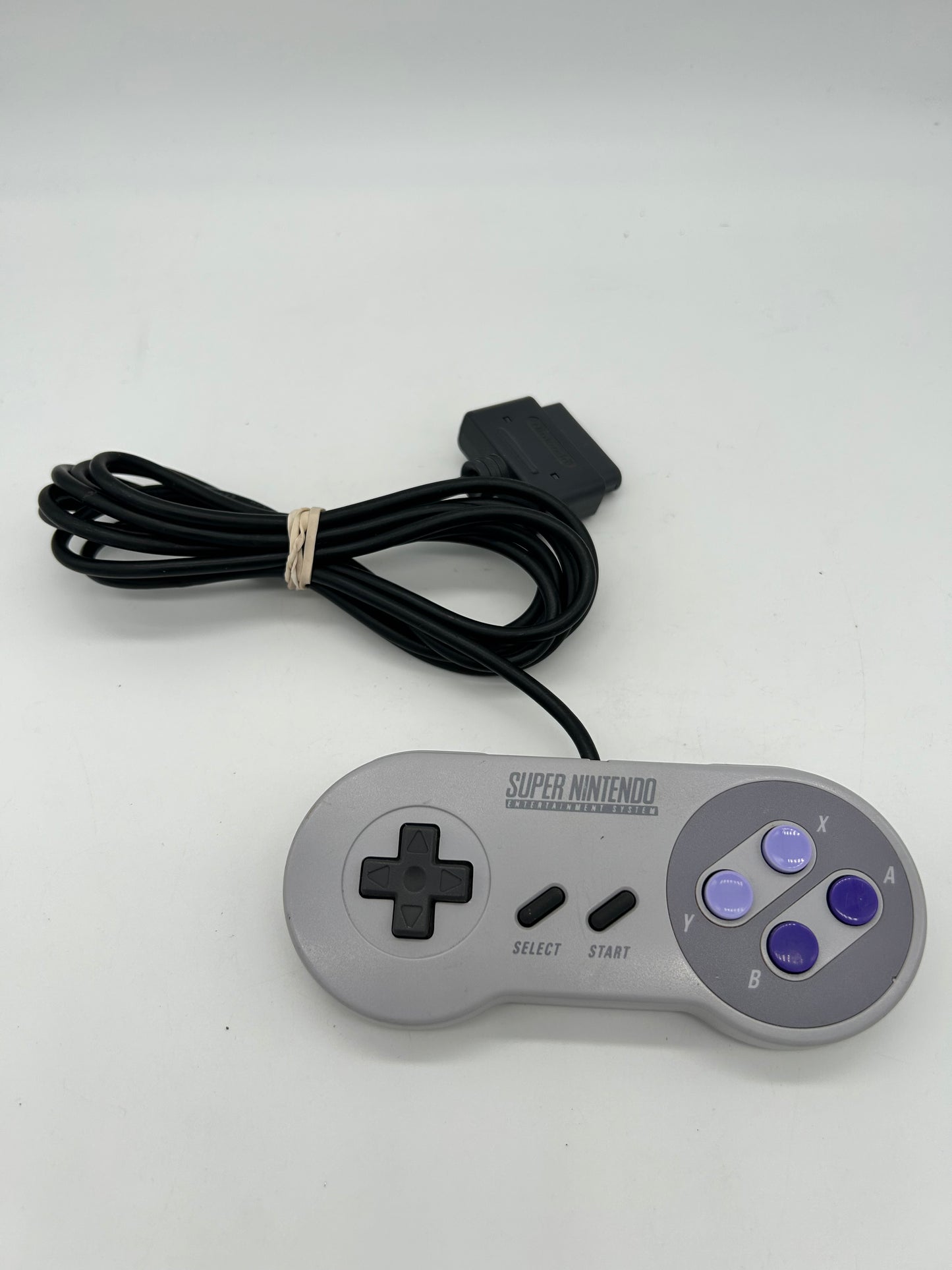 SUPER NiNTENDO [SNES] CONSOLE | MODEL GRiSE CONTROL DECK SNS-001