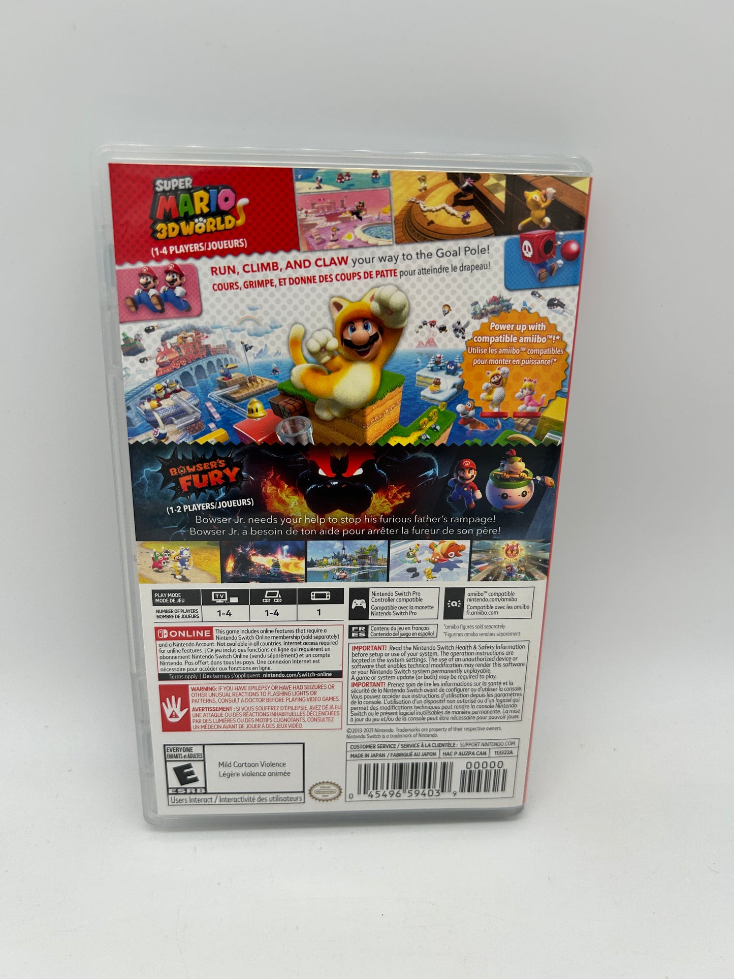 NiNTENDO SWiTCH | SUPER MARiO 3D WORLD + BOWSERS FURY