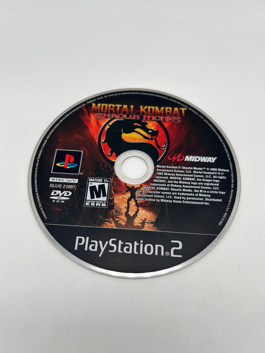PiXEL-RETRO.COM : SONY PLAYSTATION 2 (PS2) GAME NTSC MORTAL KOMBAT SHAOLIN MONKS