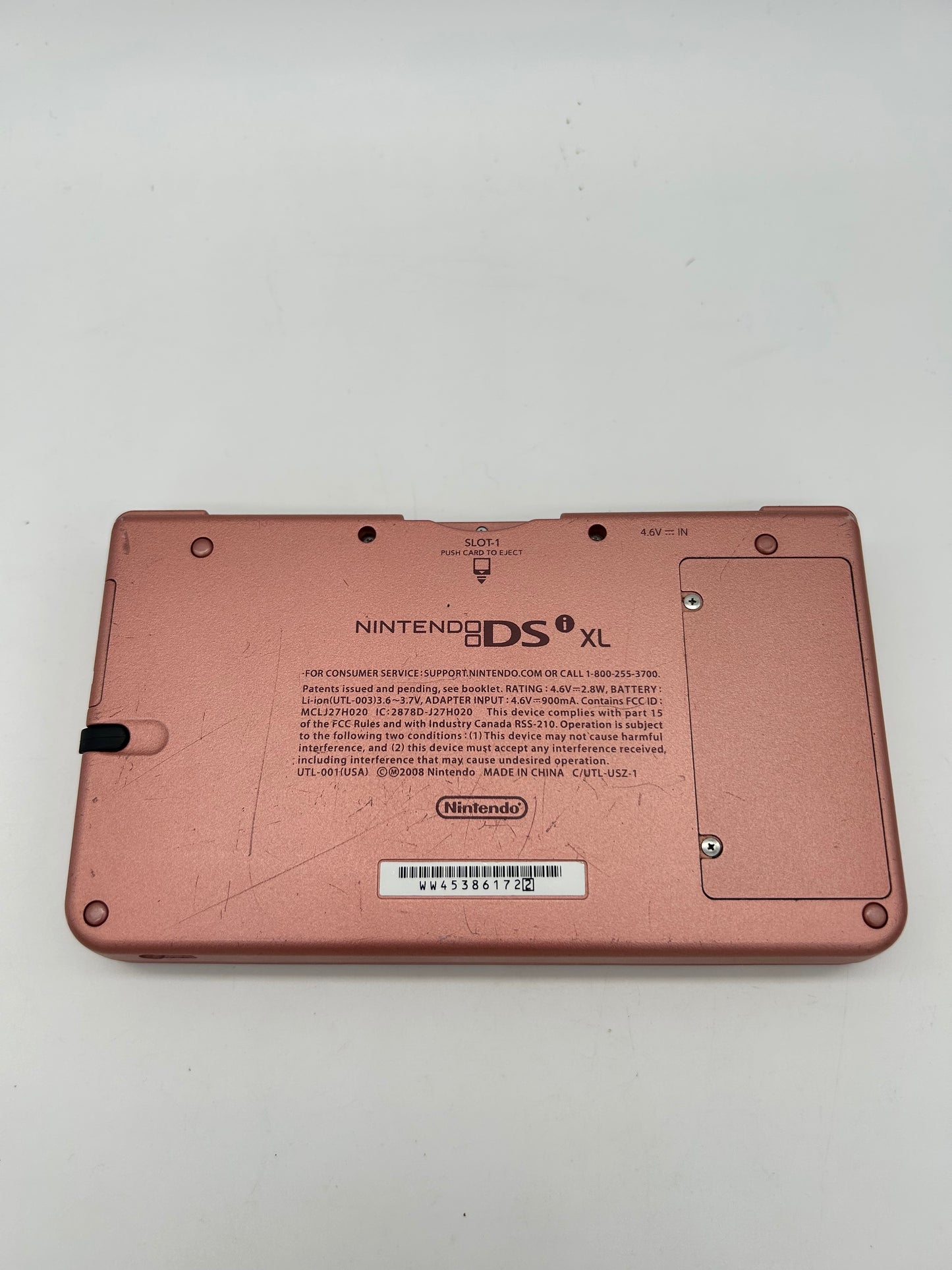 NiNTENDO DSi XL CONSOLE | MODEL METALLiC PiNK PINK UTL-001