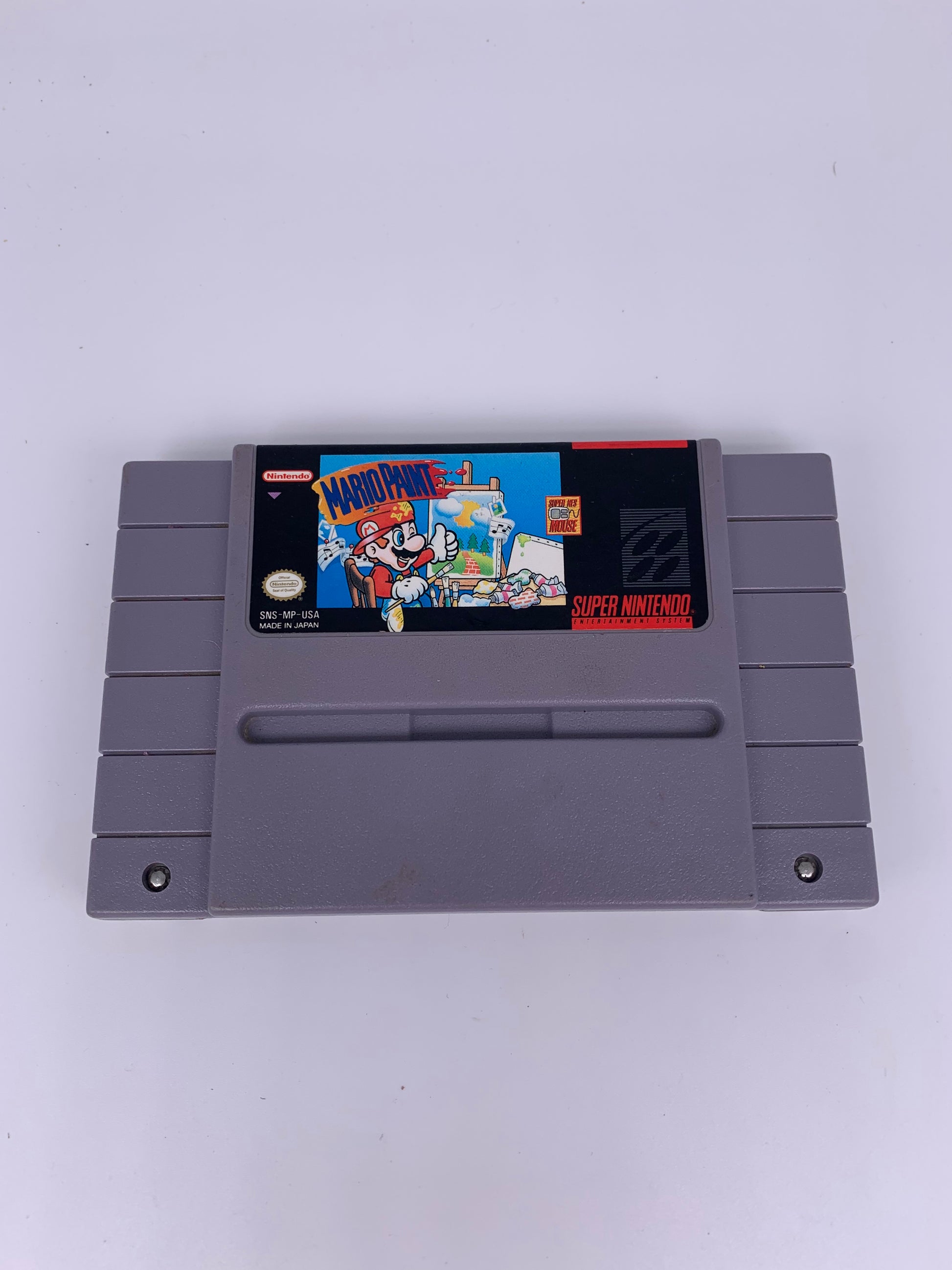 PiXEL-RETRO.COM : SUPER NINTENDO NES (SNES) GAME NTSC MARIO PAINT
