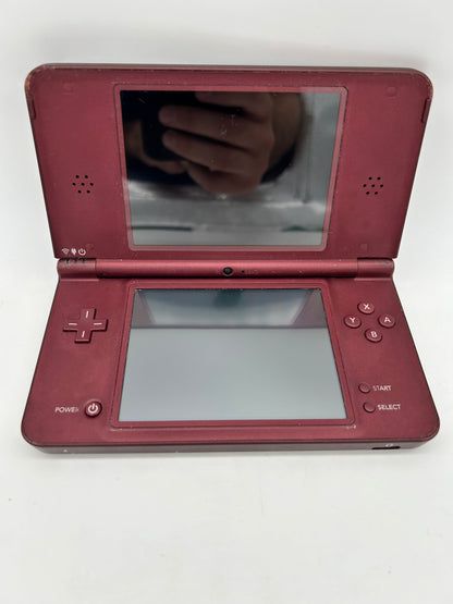 NiNTENDO DSi XL CONSOLE | MODEL BOURGOGNE BURGUNDY UTL-001