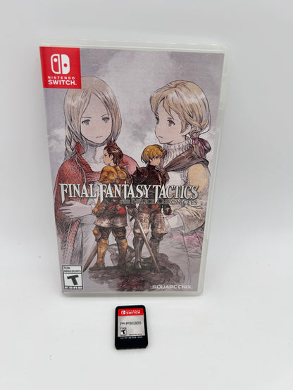 PiXEL-RETRO.COM : NINTENDO SWITCH NEW SEALED IN BOX COMPLETE MANUAL GAME NTSC FINAL FANTASY TACTICS THE IVANIS CHRONICLES