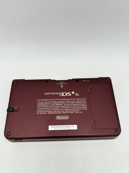 NiNTENDO DSi XL CONSOLE | MODEL BOURGOGNE BURGUNDY UTL-001