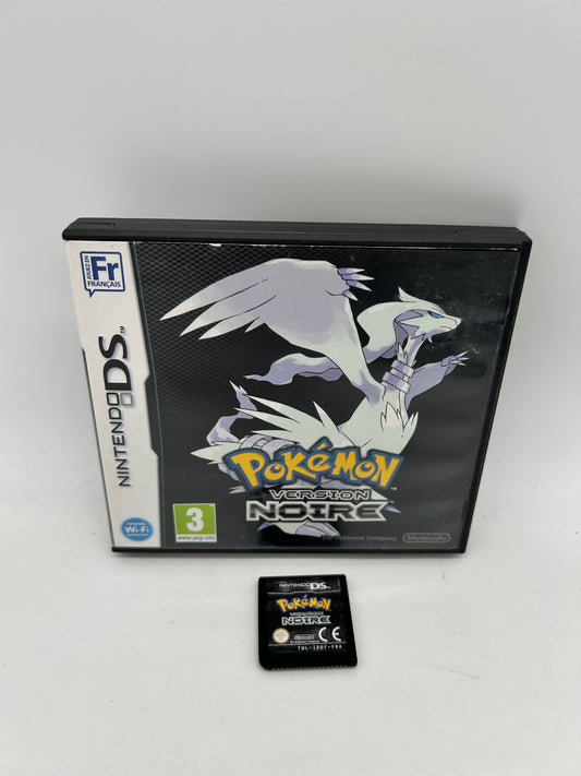 PiXEL-RETRO.COM : NINTENDO DS (DS) COMPLETE CIB BOX MANUAL GAME PAL POKEMON VERSION NOIRE