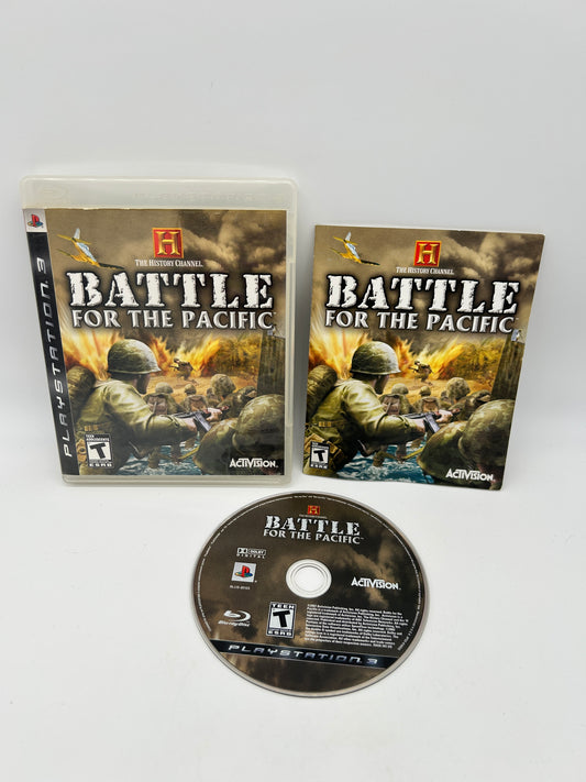 PiXEL-RETRO.COM : SONY PLAYSTATION 3 (PS3) COMPLET CIB BOX MANUAL GAME NTSC THE HISTORY CHANNEL BATTLE FOR THE PACIFIC
