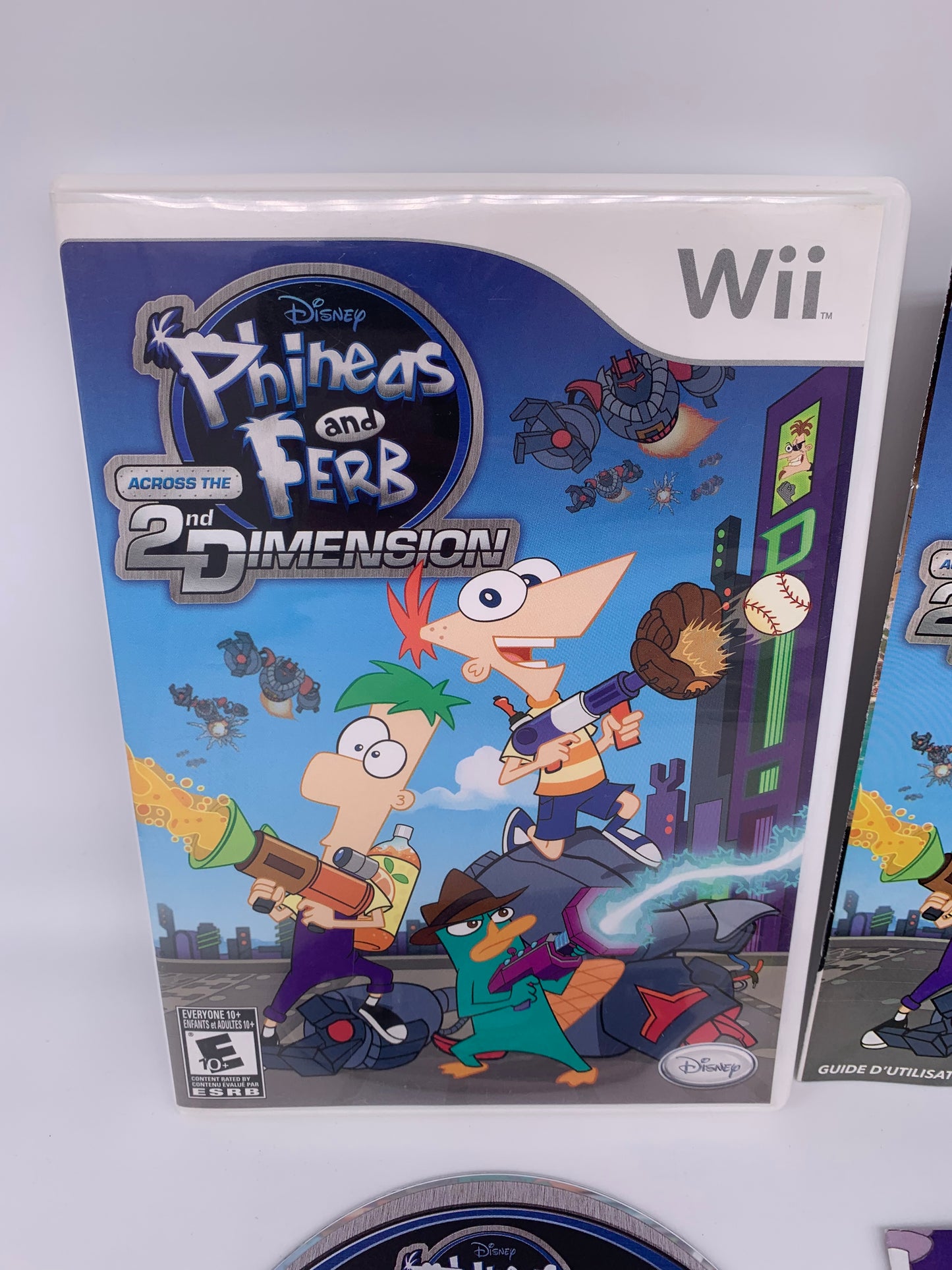 NiNTENDO Wii | DiSNEY PHiNEAS AND FERB ACROSS THE 2ND DiMENSiON