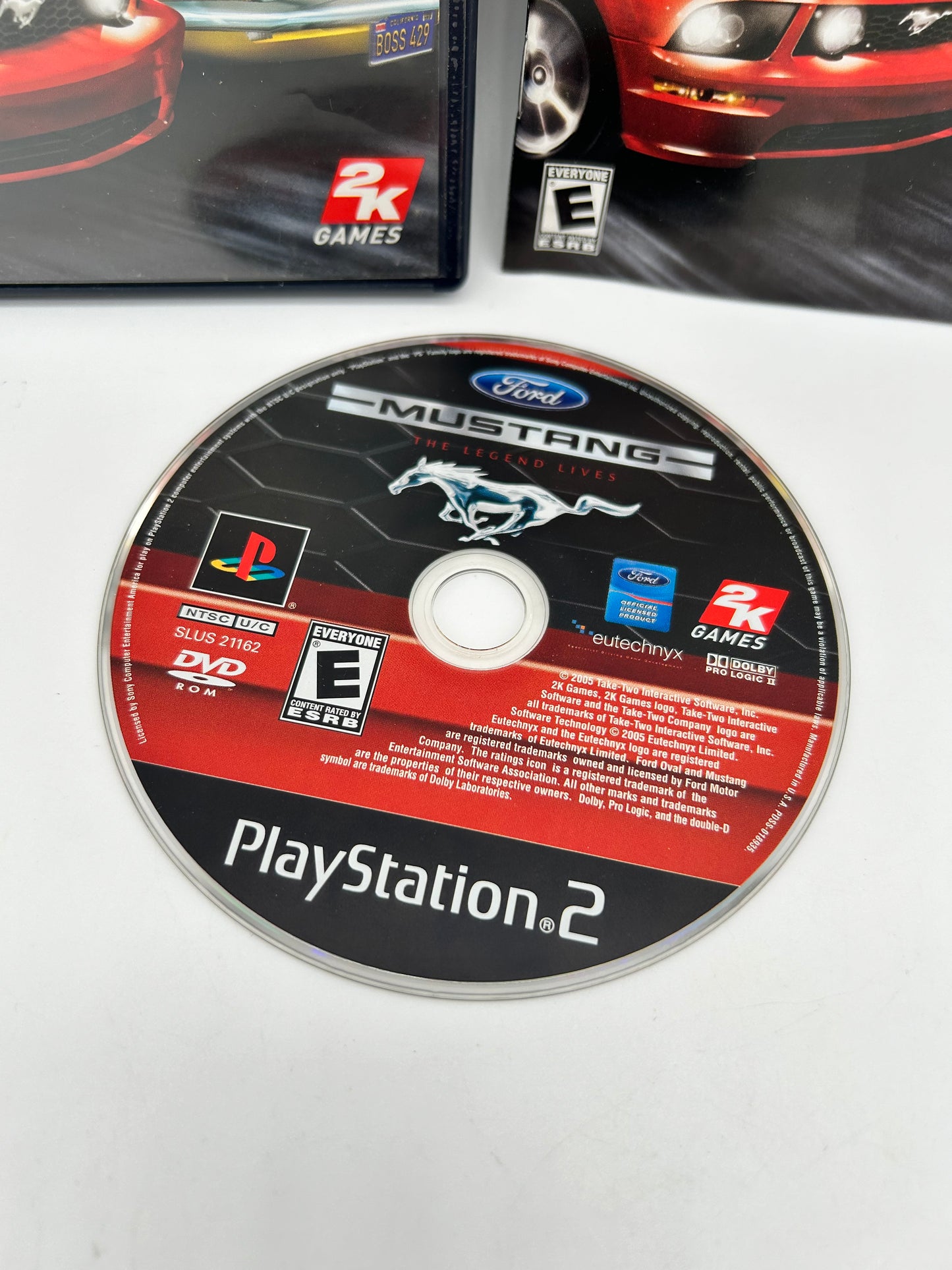 SONY PLAYSTATiON 2 [PS2] | FORD MUSTANG THE LEGEND LiVES