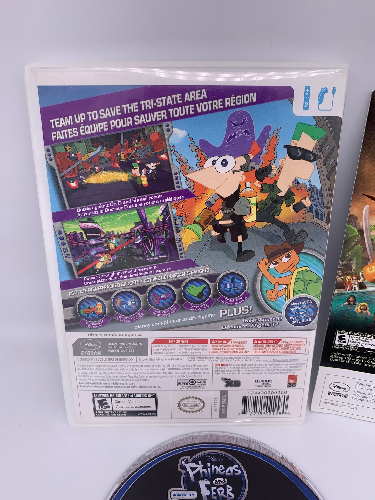 NiNTENDO Wii | DiSNEY PHiNEAS AND FERB ACROSS THE 2ND DiMENSiON