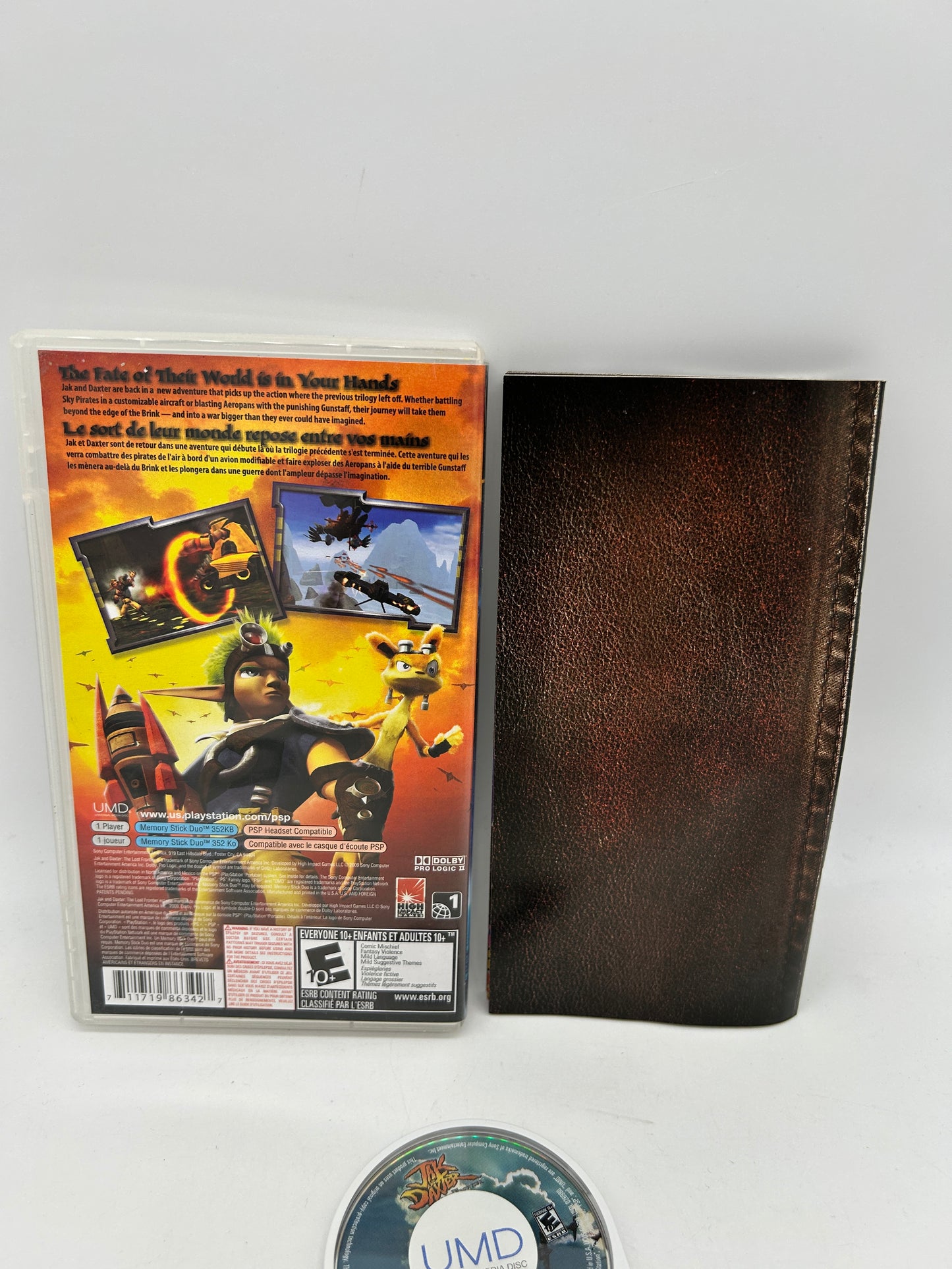 SONY PLAYSTATiON PORTABLE [PSP] | JAK AND DAXTER THE LOST FRONTiER