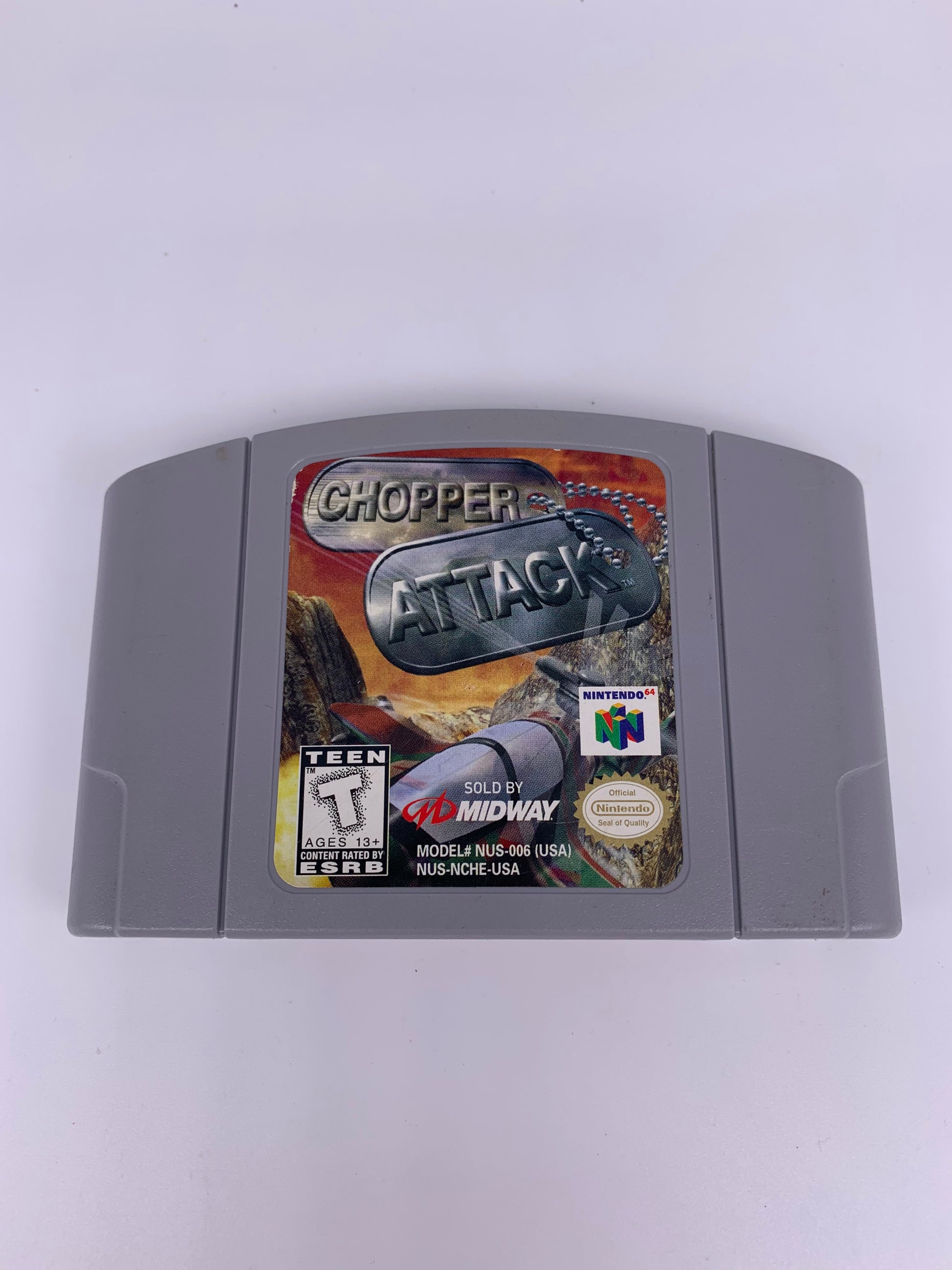 PiXEL-RETRO.COM : NINTENDO 64 (N64) GAME NTSC CHOPPER ATTACK