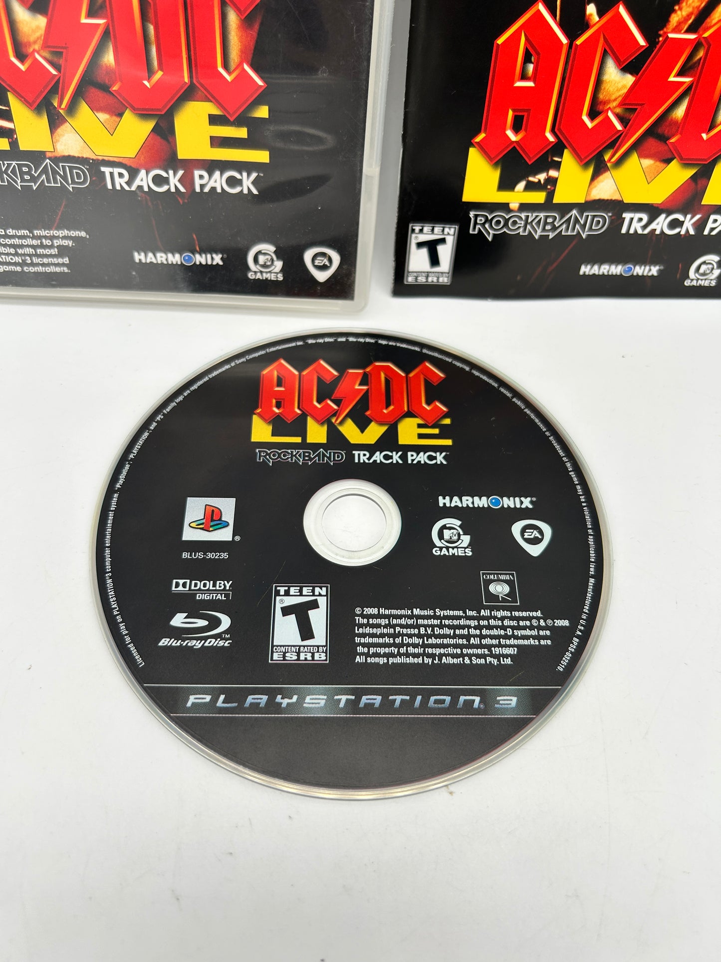 SONY PLAYSTATION 3 [PS3] | AC/DC LIVE ROCK BAND TRACK PACK