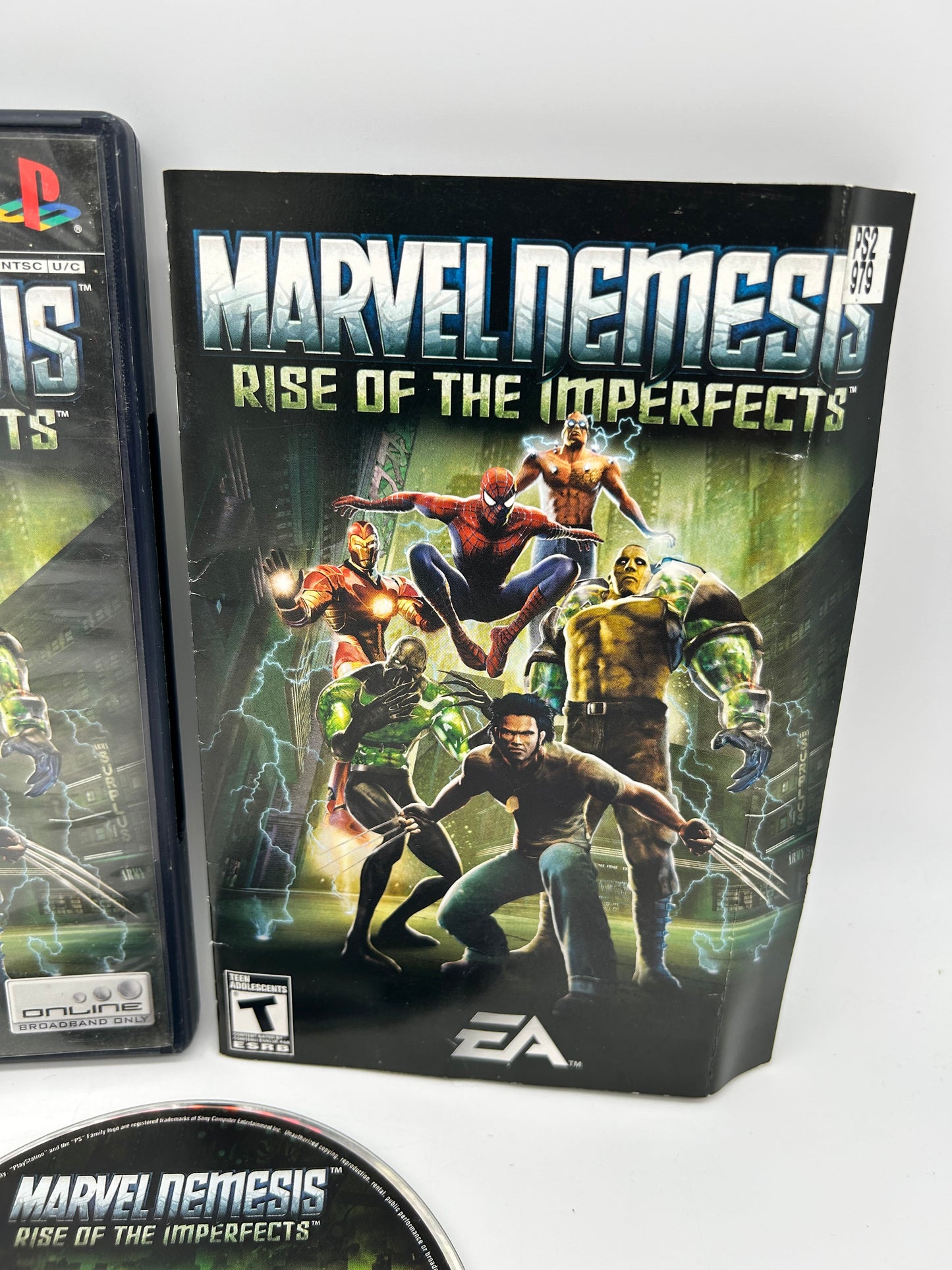 SONY PLAYSTATiON 2 [PS2] | MARVEL NEMESiS RiSE OF THE iMPERFECTS