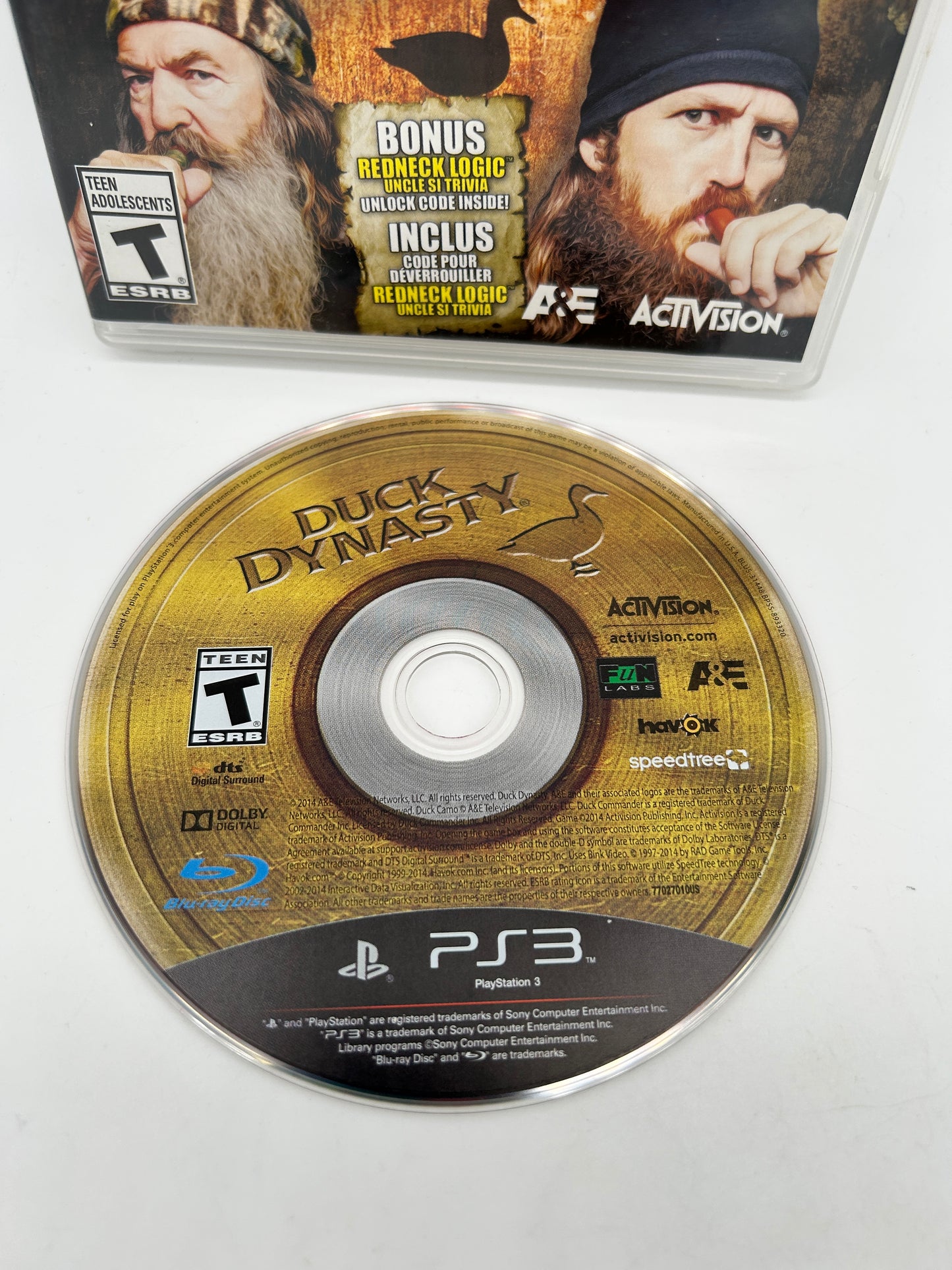 SONY PLAYSTATION 3 [PS3] | DUCK DYNASTY