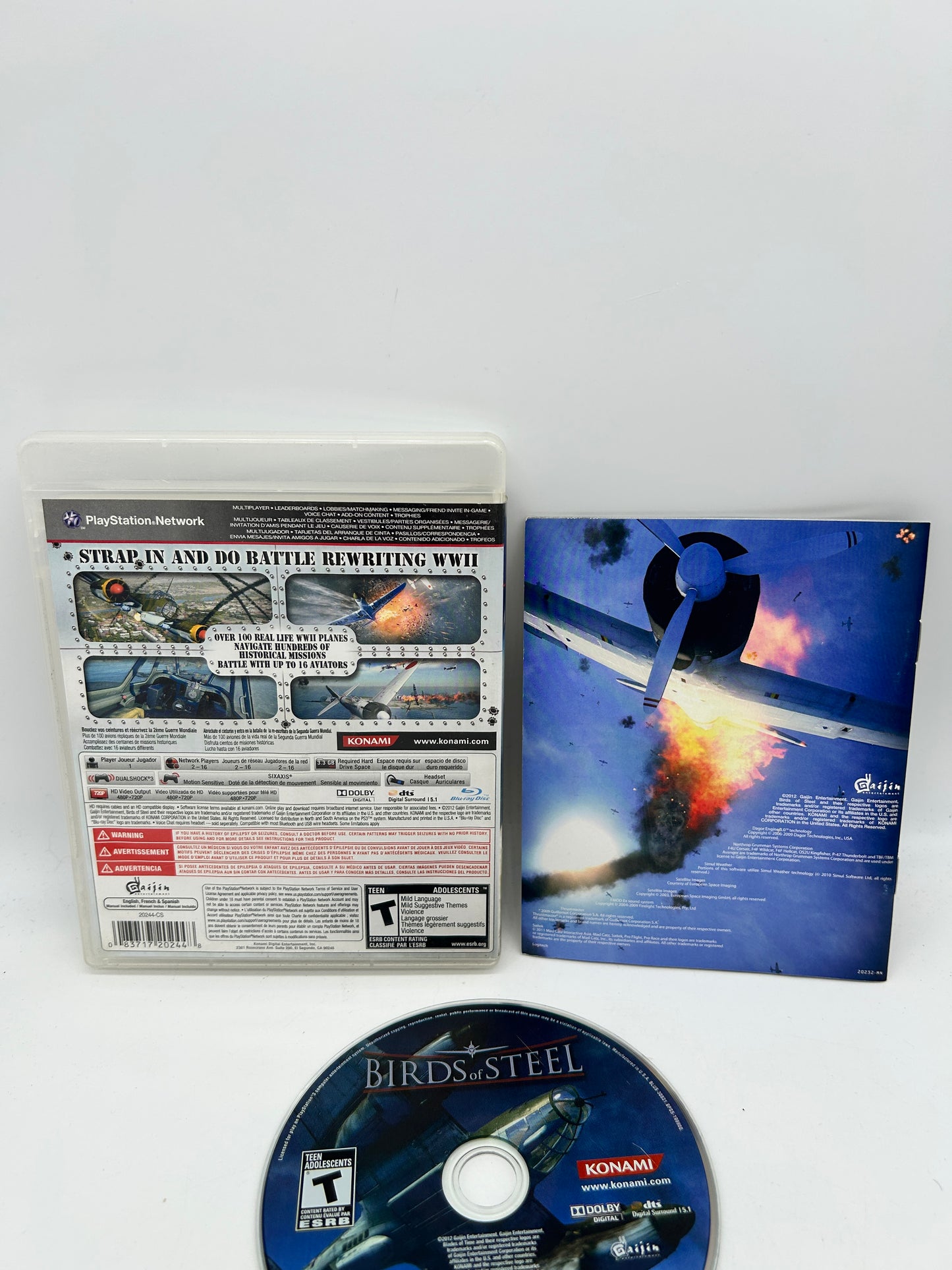 SONY PLAYSTATION 3 [PS3] | BIRDS OF STEEL