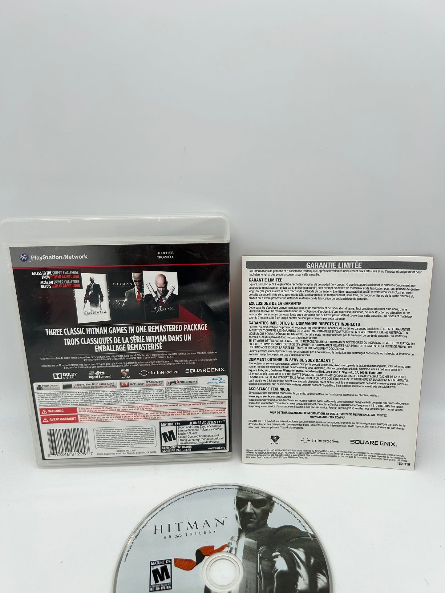 SONY PLAYSTATION 3 [PS3] | HITMAN HD TRILOGY