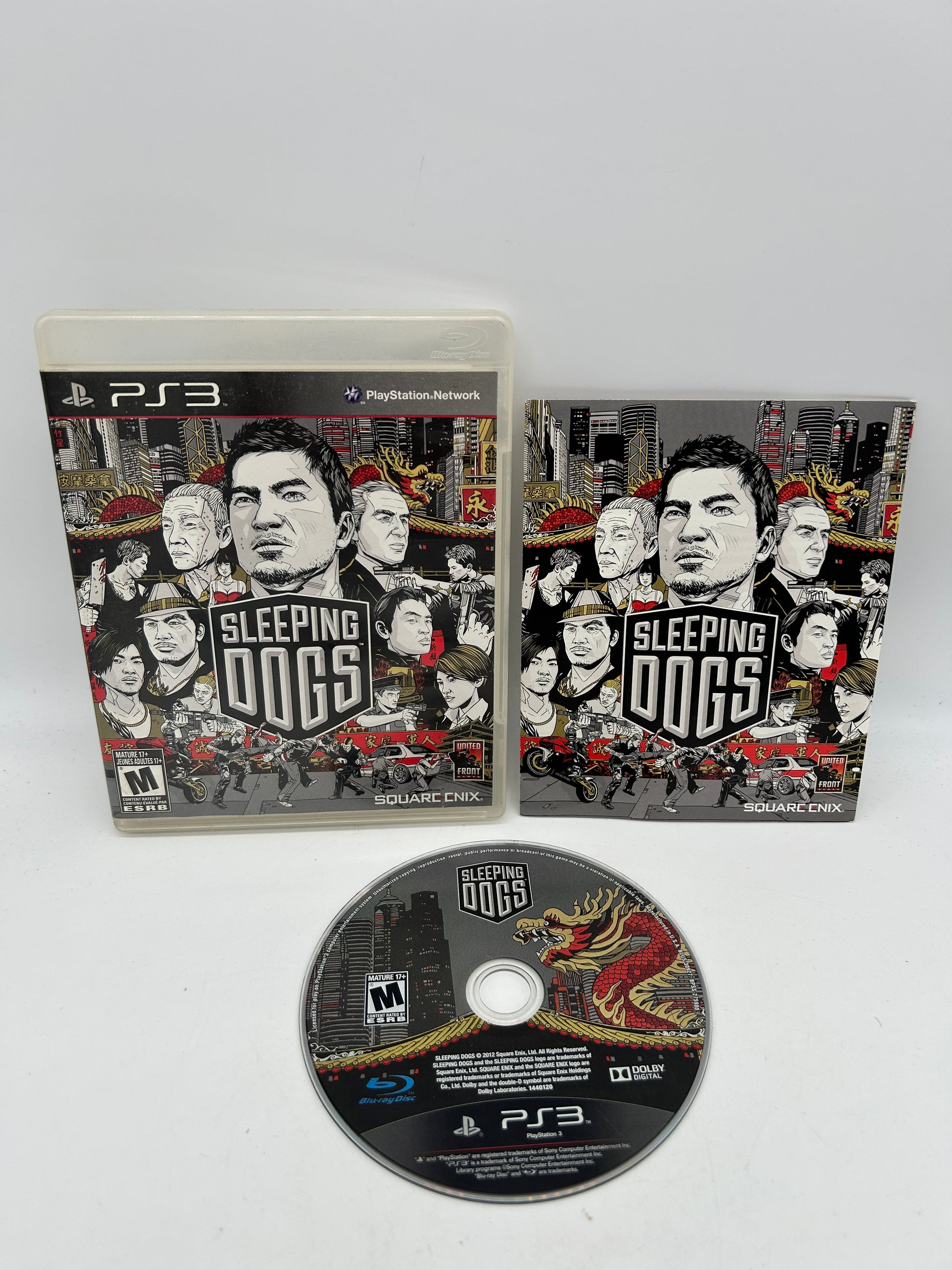 PiXEL-RETRO.COM : SONY PLAYSTATION 3 (PS3) COMPLETE IN BOX CIB MANUAL GAME NTSC SLEEPING DOGS