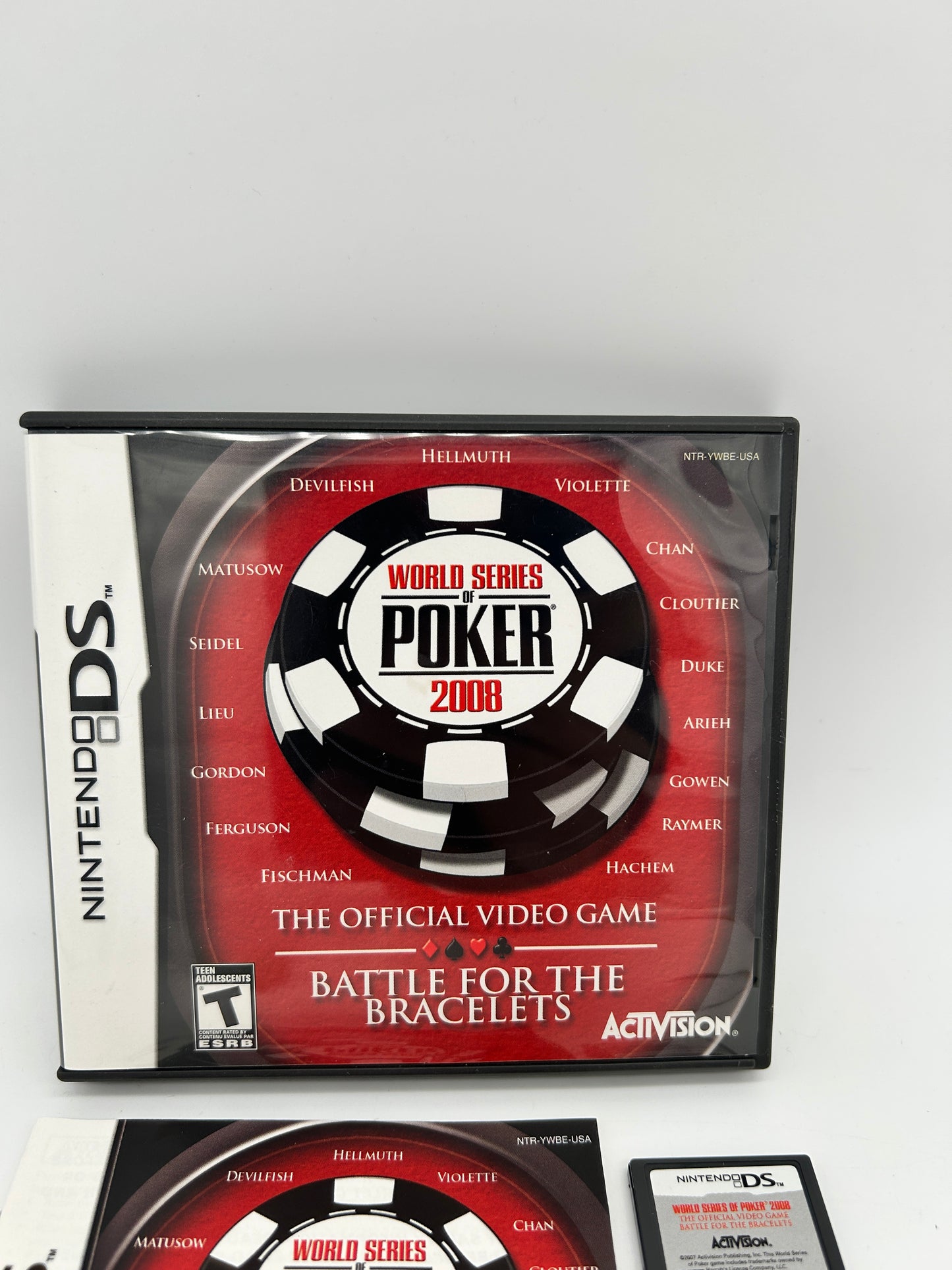 NiNTENDO DS | WORLD SERiES POKER 2008