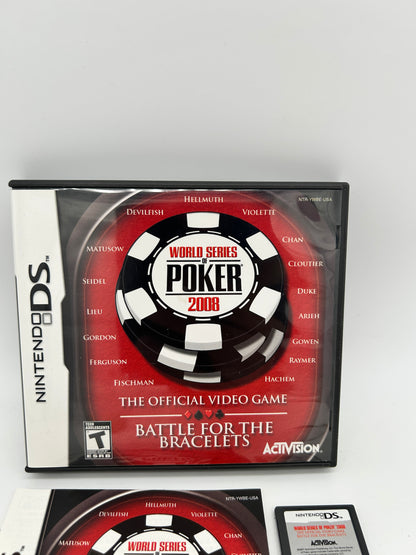 NiNTENDO DS | WORLD SERiES POKER 2008